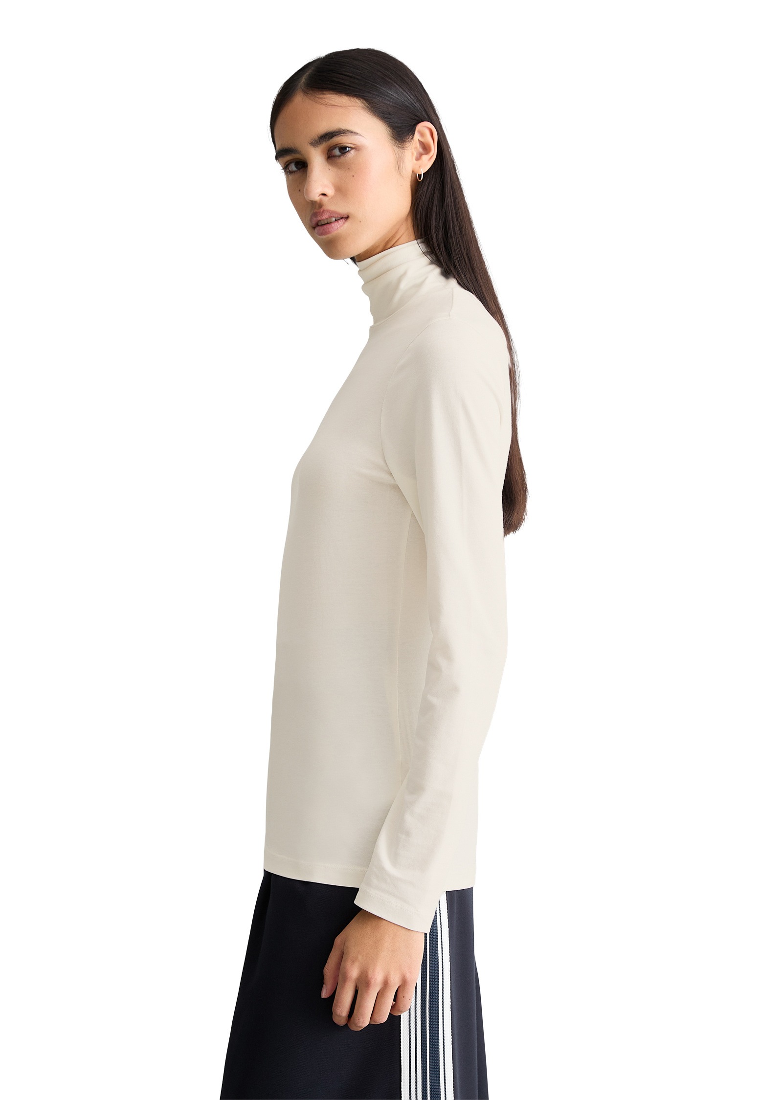 Marc OPolo DENIM Langarmshirt "aus elastischem Single Jersey" günstig online kaufen