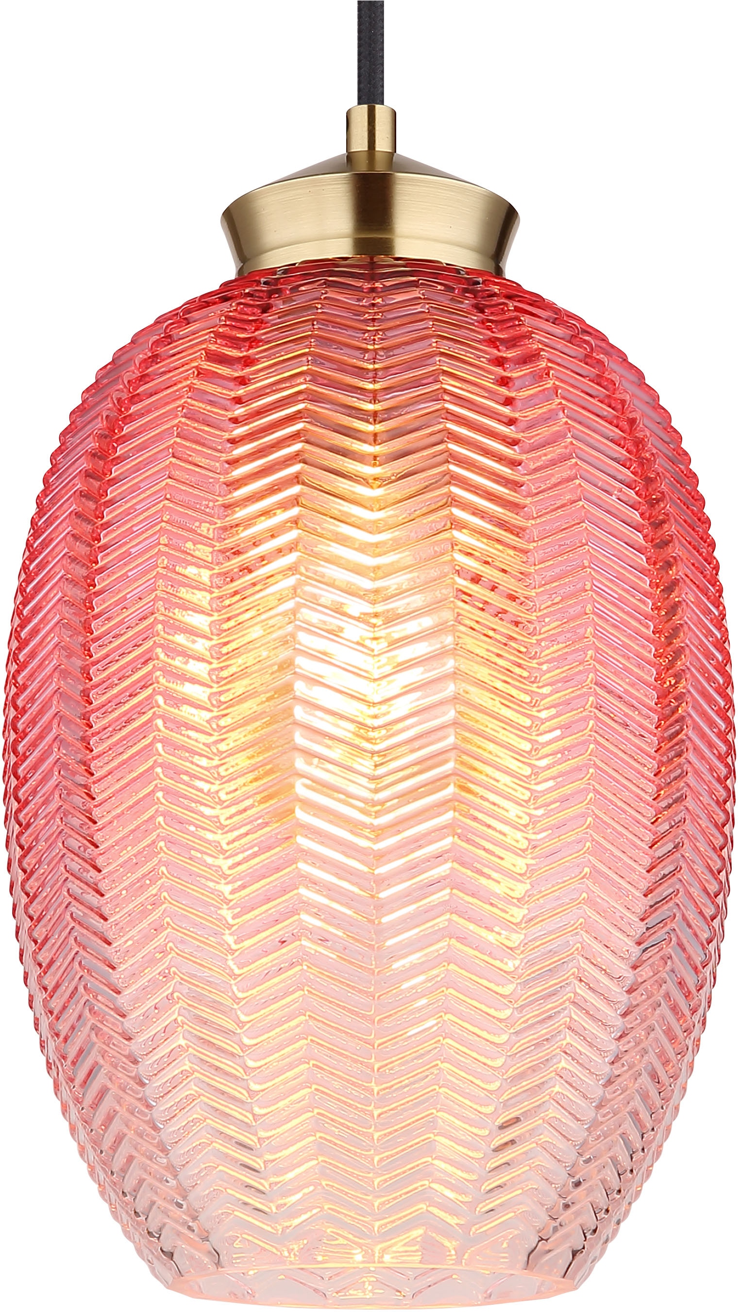 GLOBO LIGHTING Hängeleuchte »JESSICA«, Leuchtmittel E27 | ohne Leuchtmittel, Hängelampe/Pendelleuchte/Esszimmer/Wohnzimmer/Esstisch