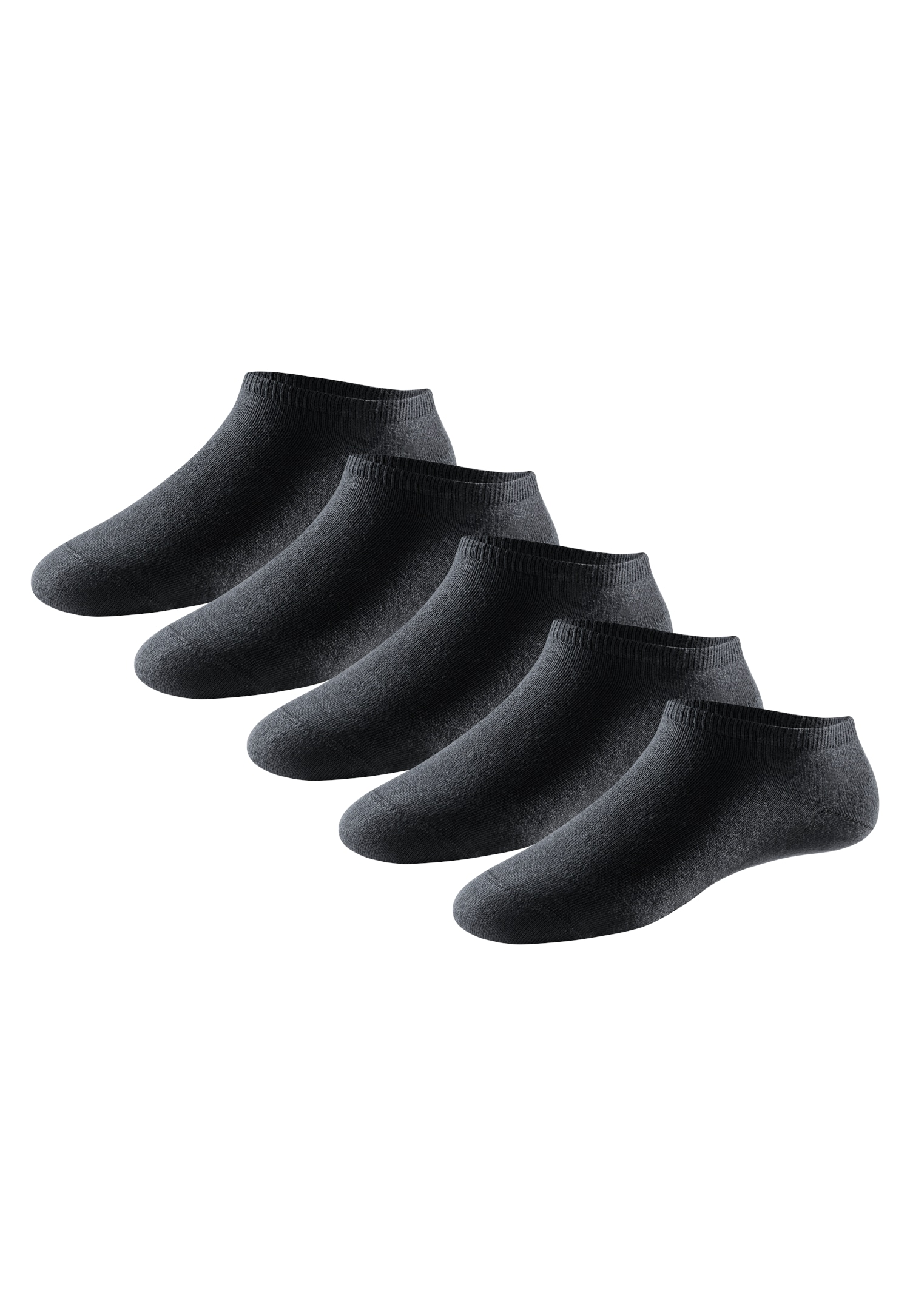 Schiesser Sneakersocken "Bluebird" 5 Paar, 5 Paar tlg. mit extra softem Bund
