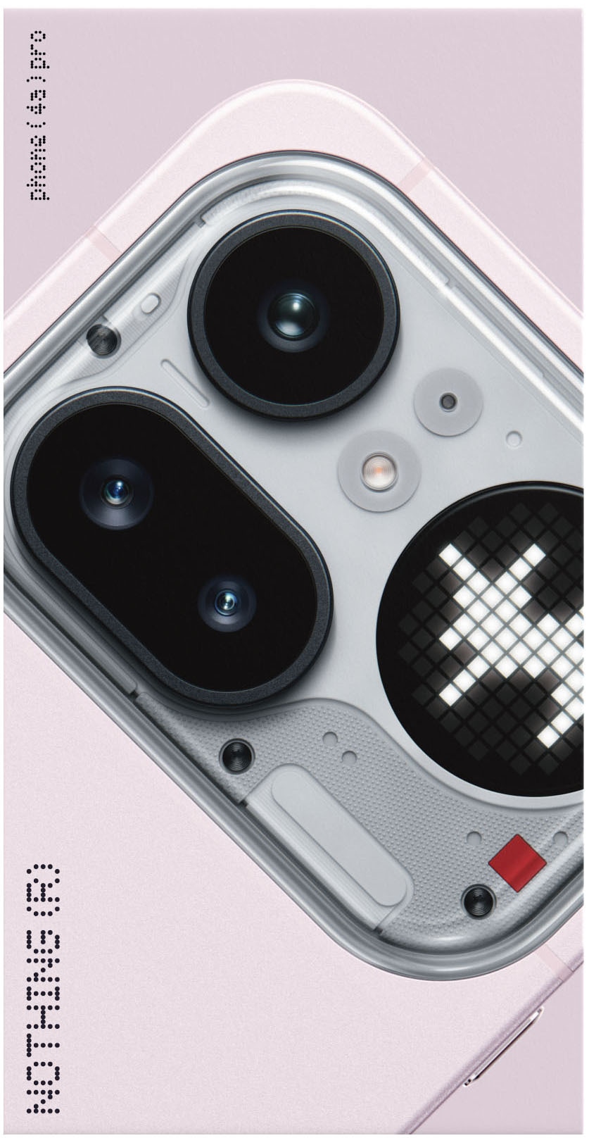 NOTHING Smartphone »Phone (4a) Pro« Pink