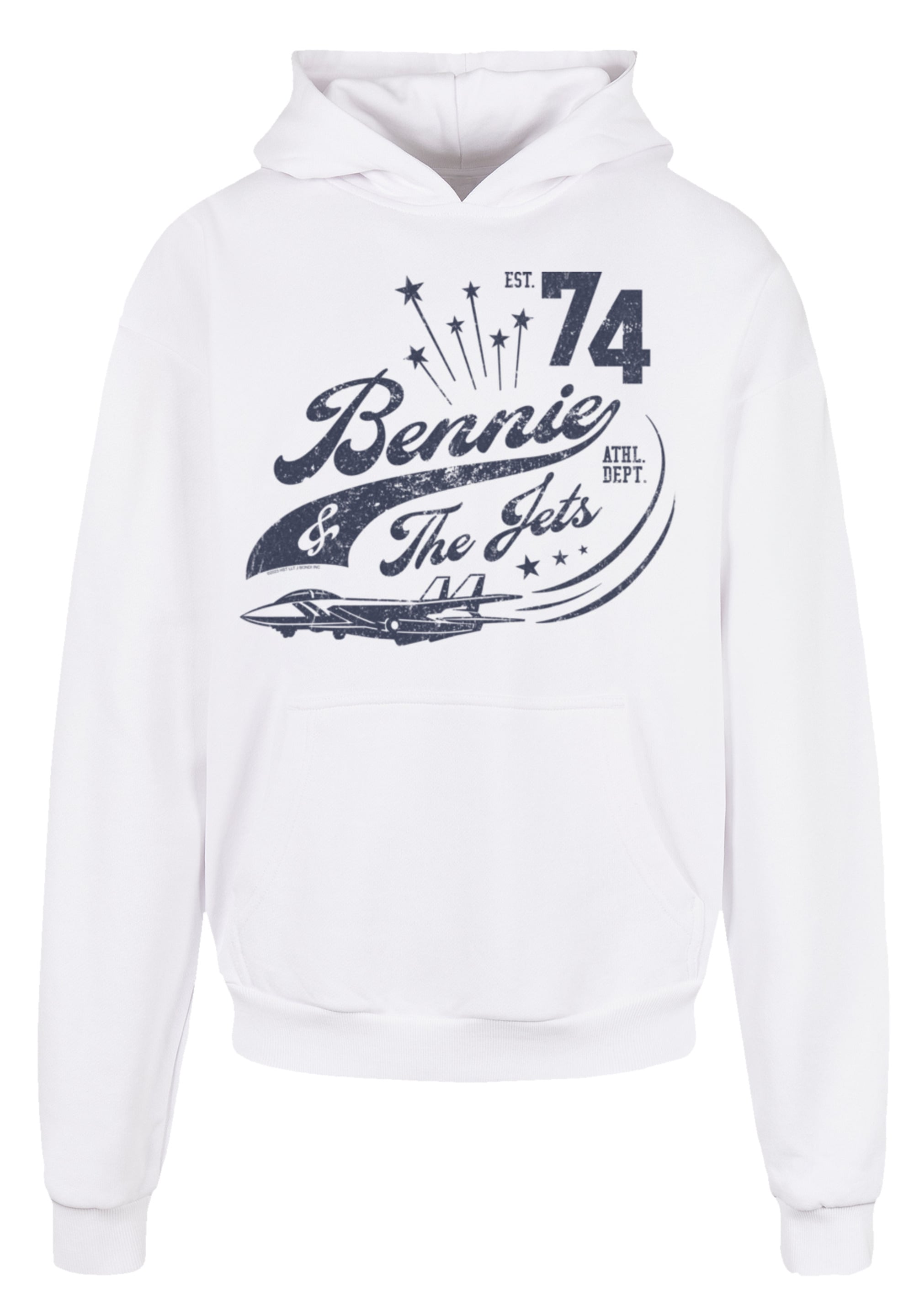 F4NT4STIC Kapuzenpullover »Elton John Bennie And The Jets«, Musik, Band, Logo