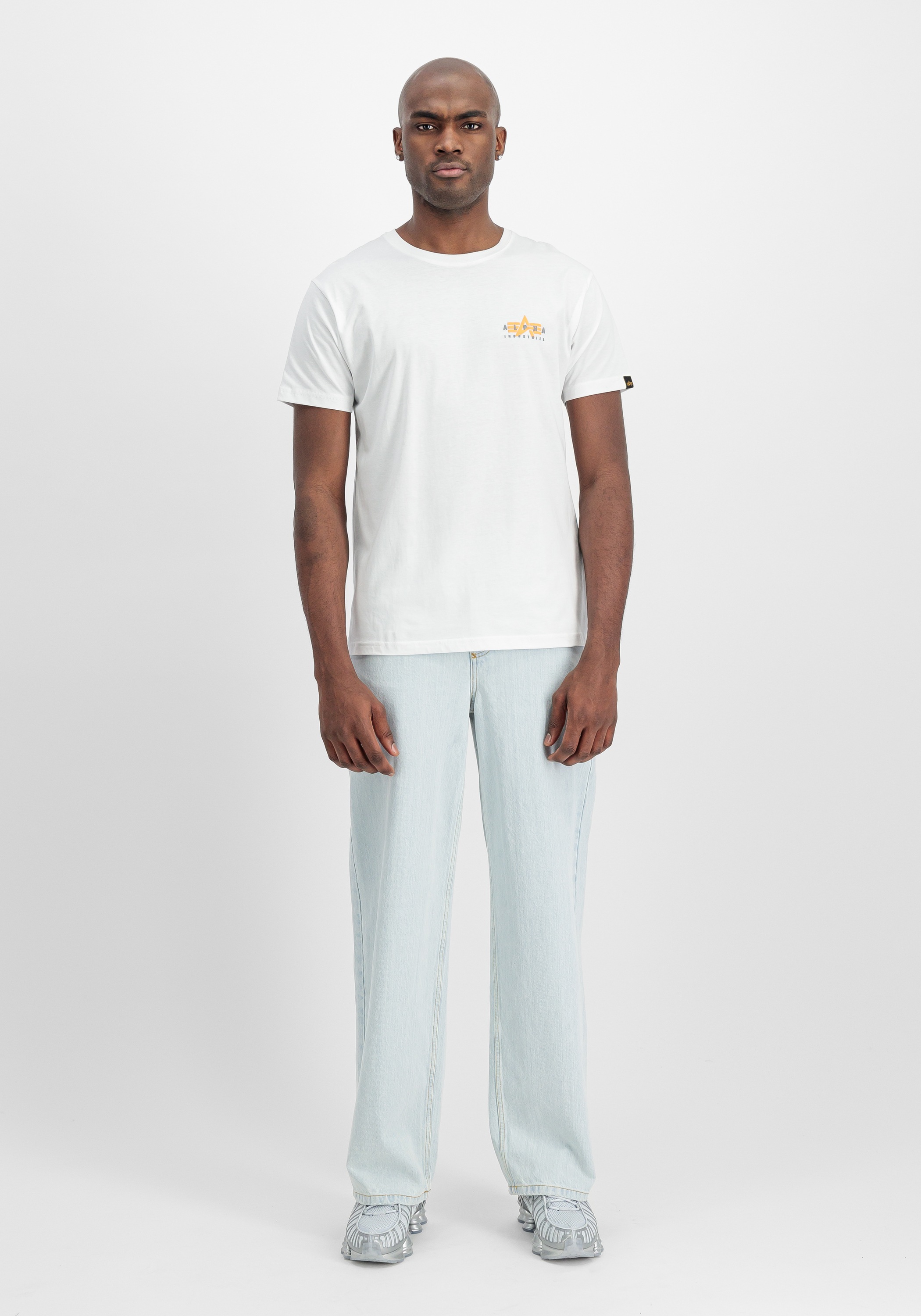 Alpha Industries T-Shirt »Puff Print Logo Backprint T-Shirt«