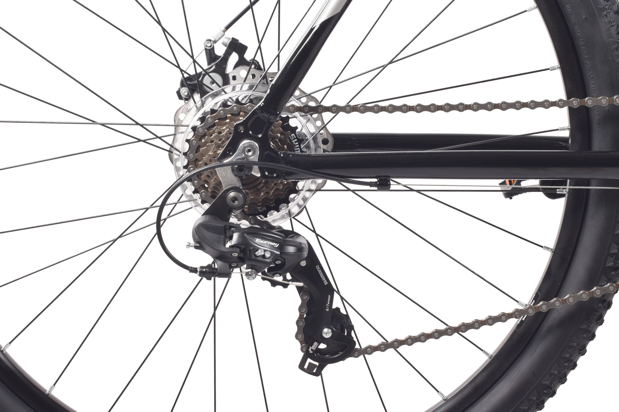 WYNN Mountainbike »HRT4.0«, 21 Gang, Shimano, SHIMANO Tourney RD-TY300 Schaltwerk, Kettenschaltung