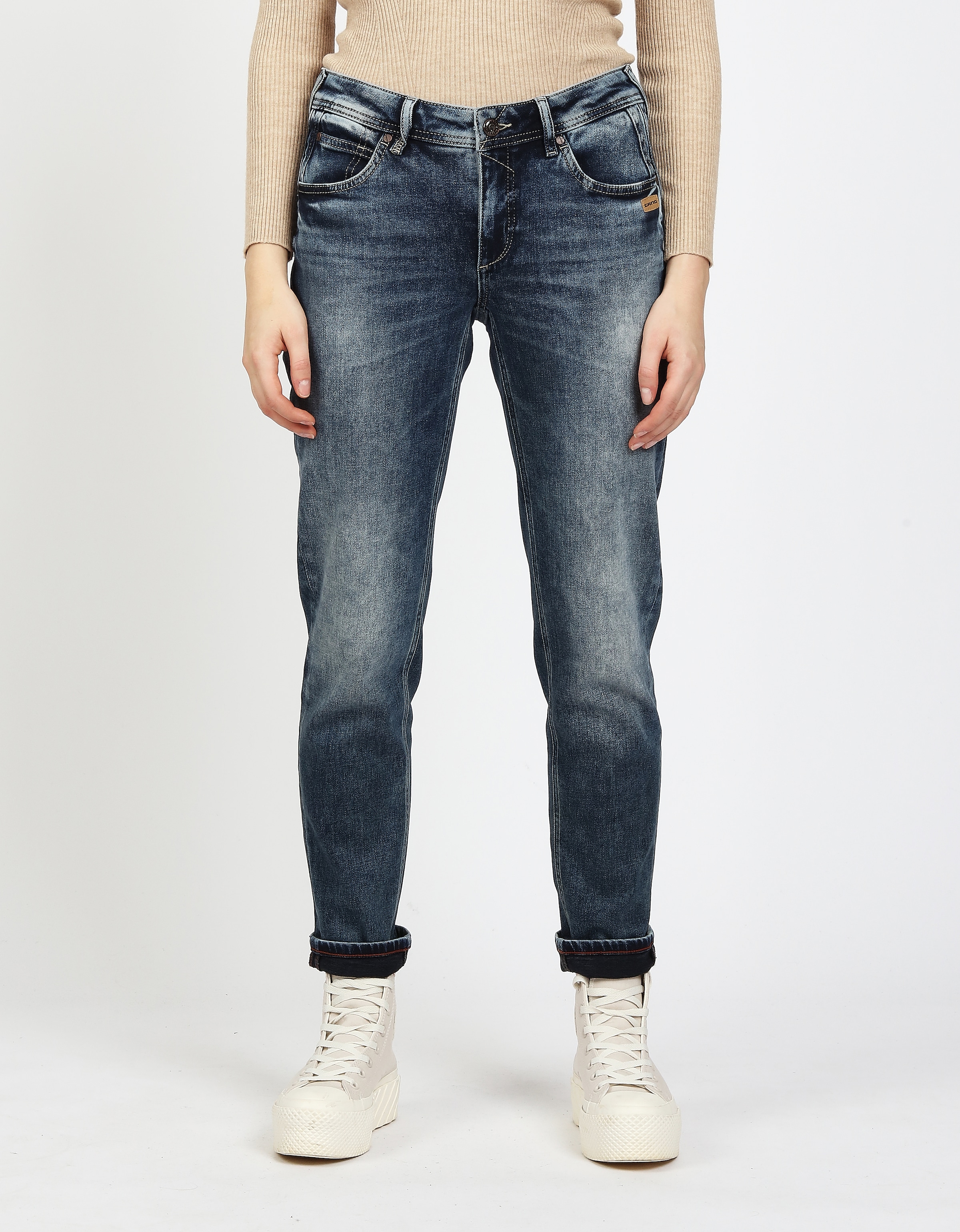 GANG 5-Pocket-Jeans »94ADELA« im Relaxed Fit