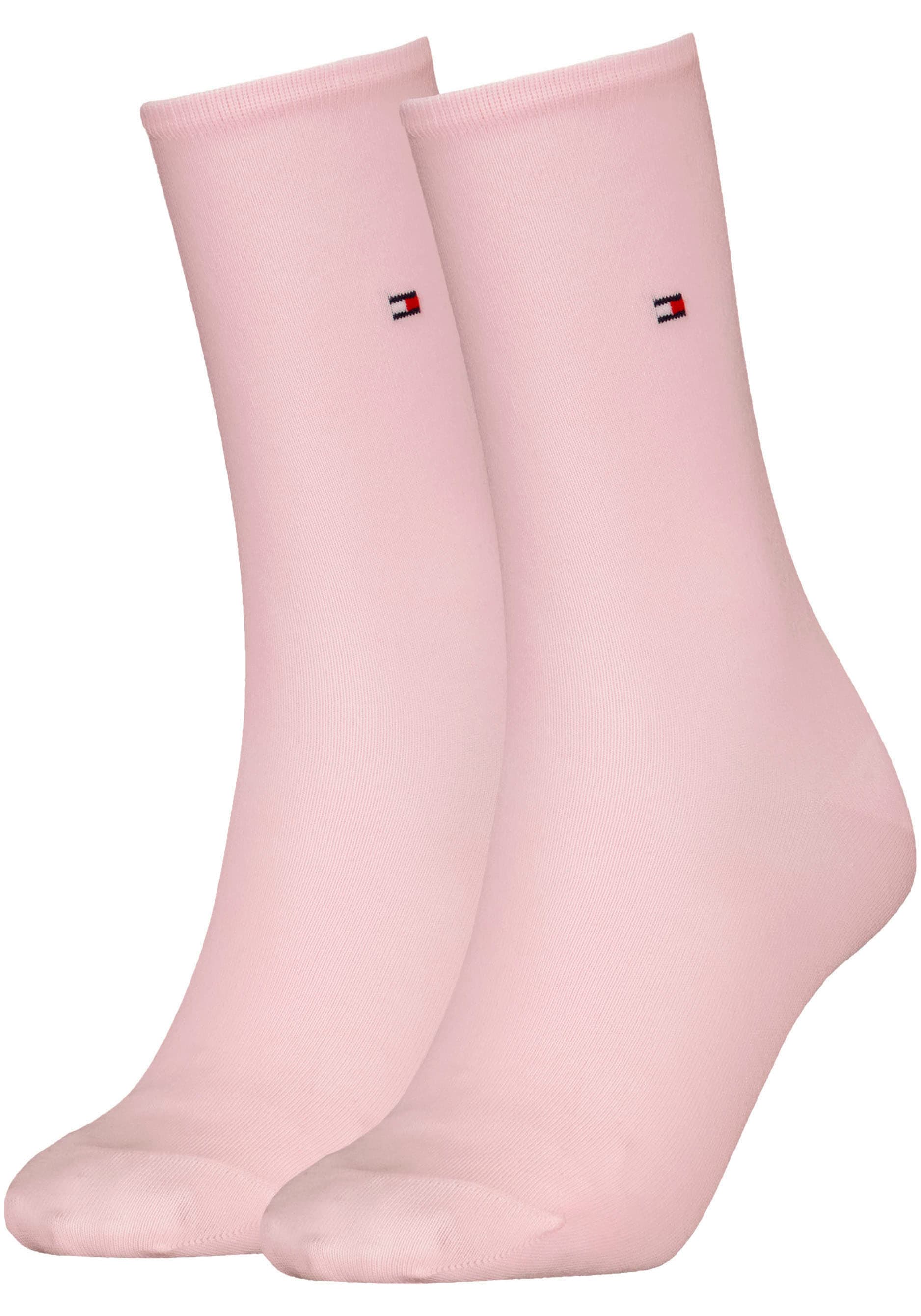 Tommy Hilfiger Socken "TH WOMEN SOCK CASUAL 2P" 2 Paar, 2 Paar tlg. mit fla günstig online kaufen