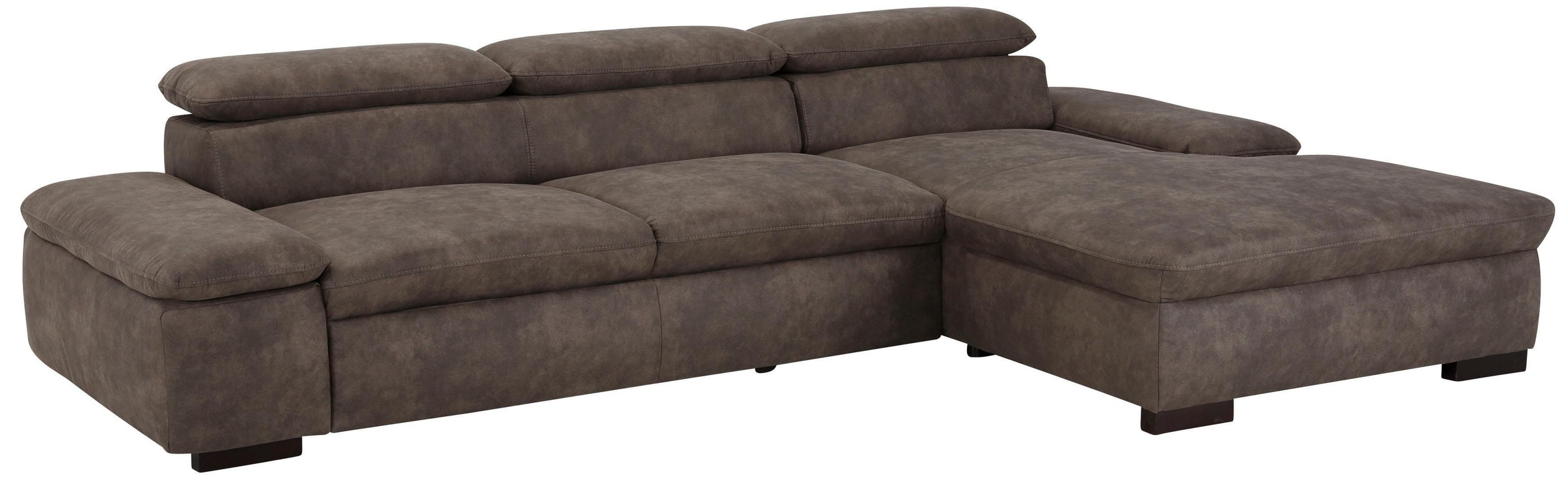 Thumbnail - Home affaire Ecksofa "Alberto L-Form", mit Kopfteilverstellung, wahlweise mit Bettfunktion