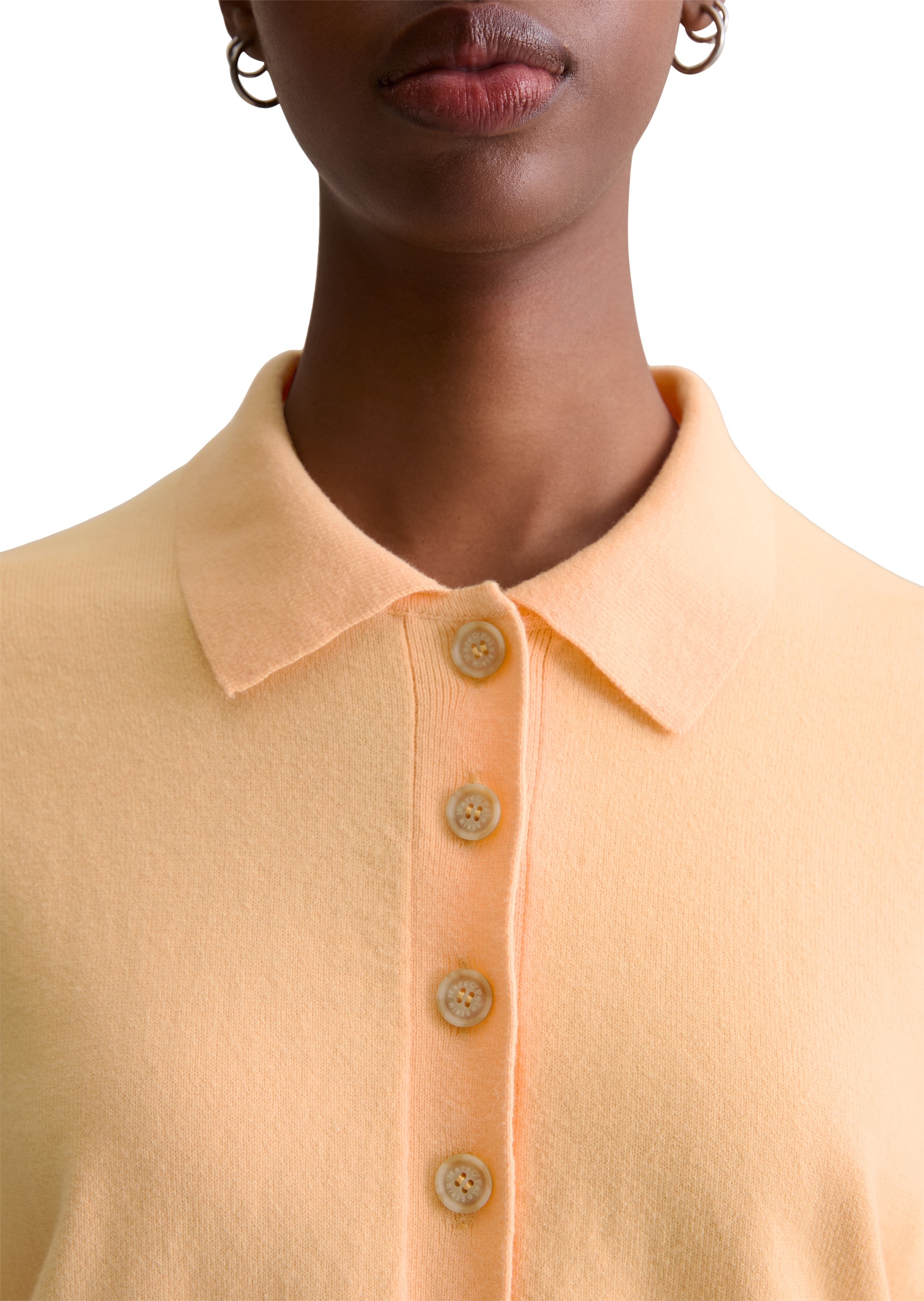 Marc O'Polo DENIM Strickpullover »aus Soft Cotton Stretch«