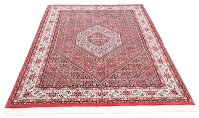 morgenland Wollteppich »Bidjar Teppich handgeknüpft rot«, rechteckig, 10 mm Höhe kaufen