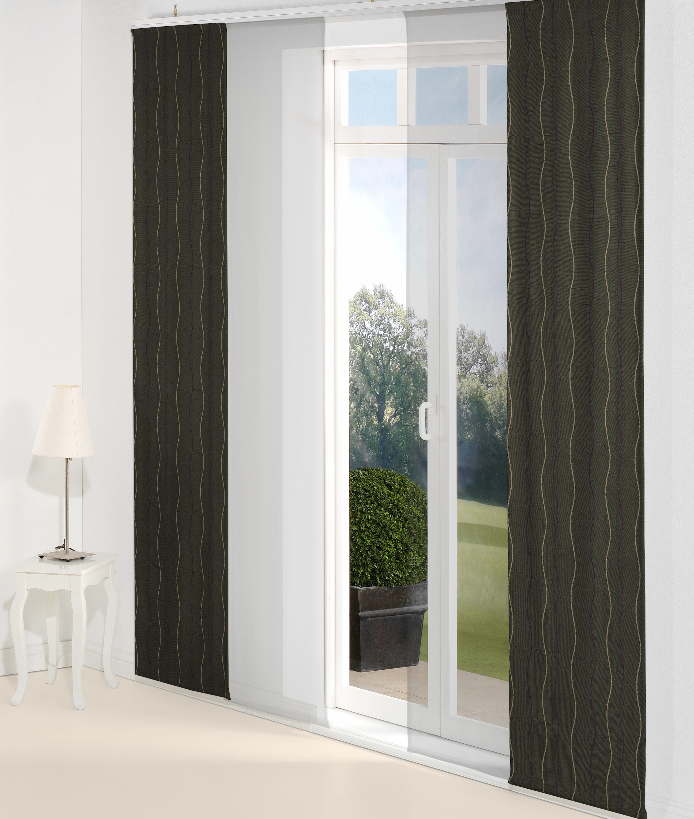 Wirth Schiebegardine "Sepino" Paneelwagen 1 Stk. tlg. günstig online kaufen