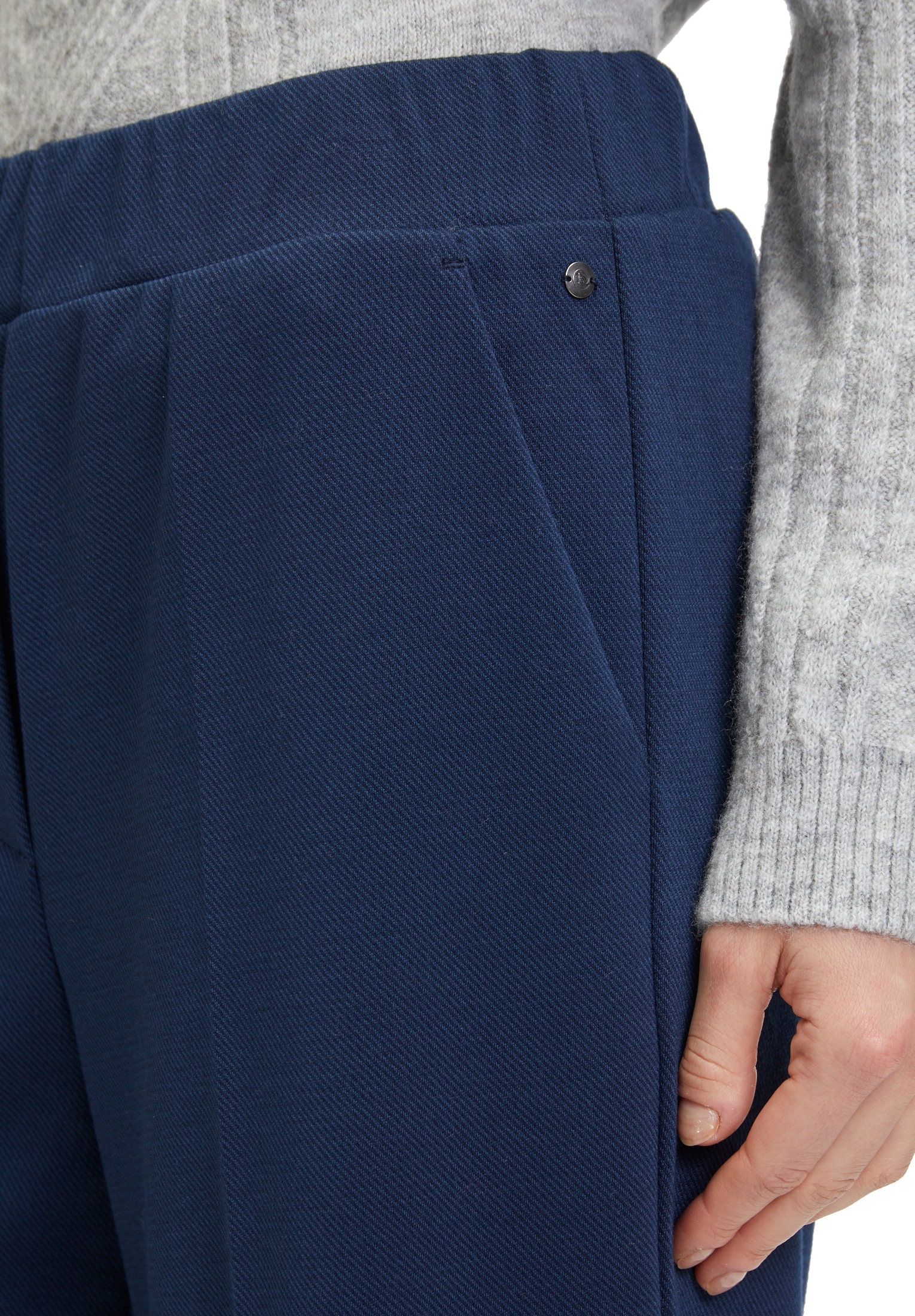 Betty&Co Schlupfhose »Betty & Co Damen Schlupfhose mit Struktur«, Material