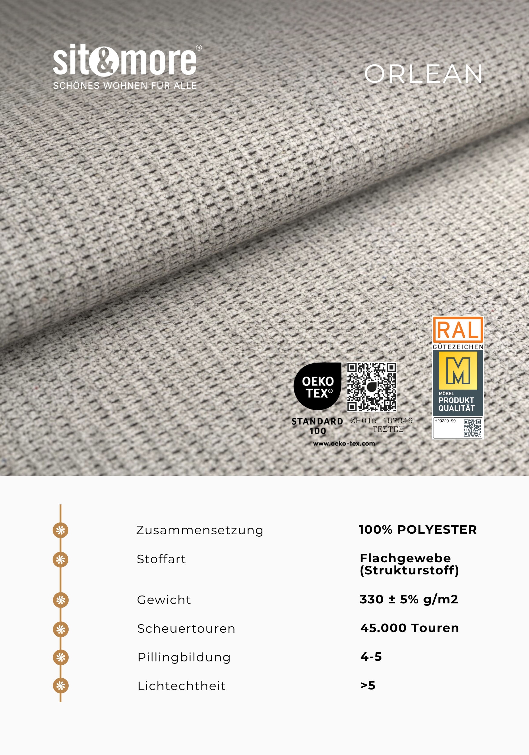 sit&more Ecksofa »Valantine L-Form, B: 272 cm« mit Arm- & Kopfteilverstellung, optional mit Bettfunktion