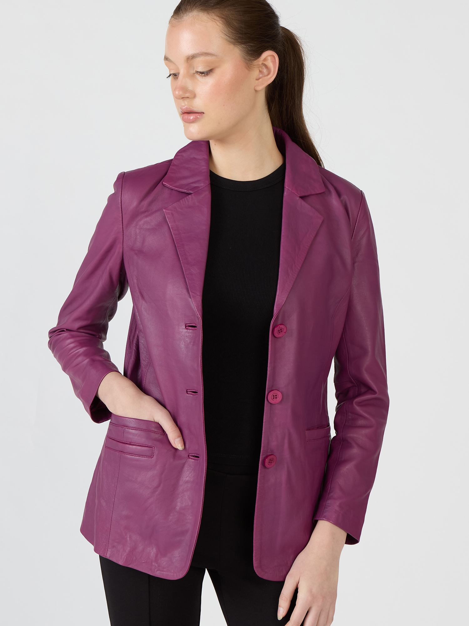 JCC Lederjacke »310174401«