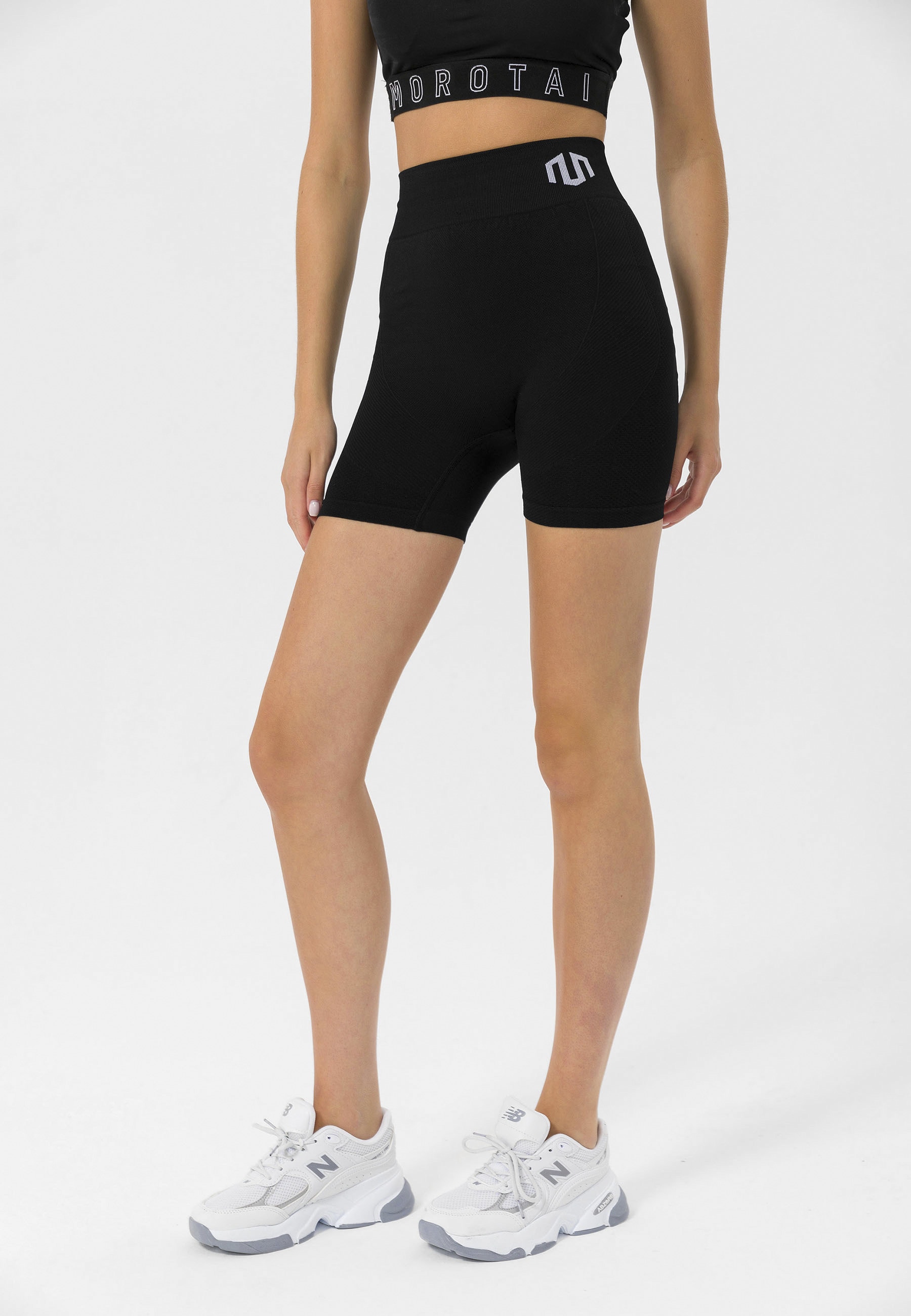 MOROTAI Leggings »MOROTAI Damen Morotai Naikan Seamless Shorts Tights«