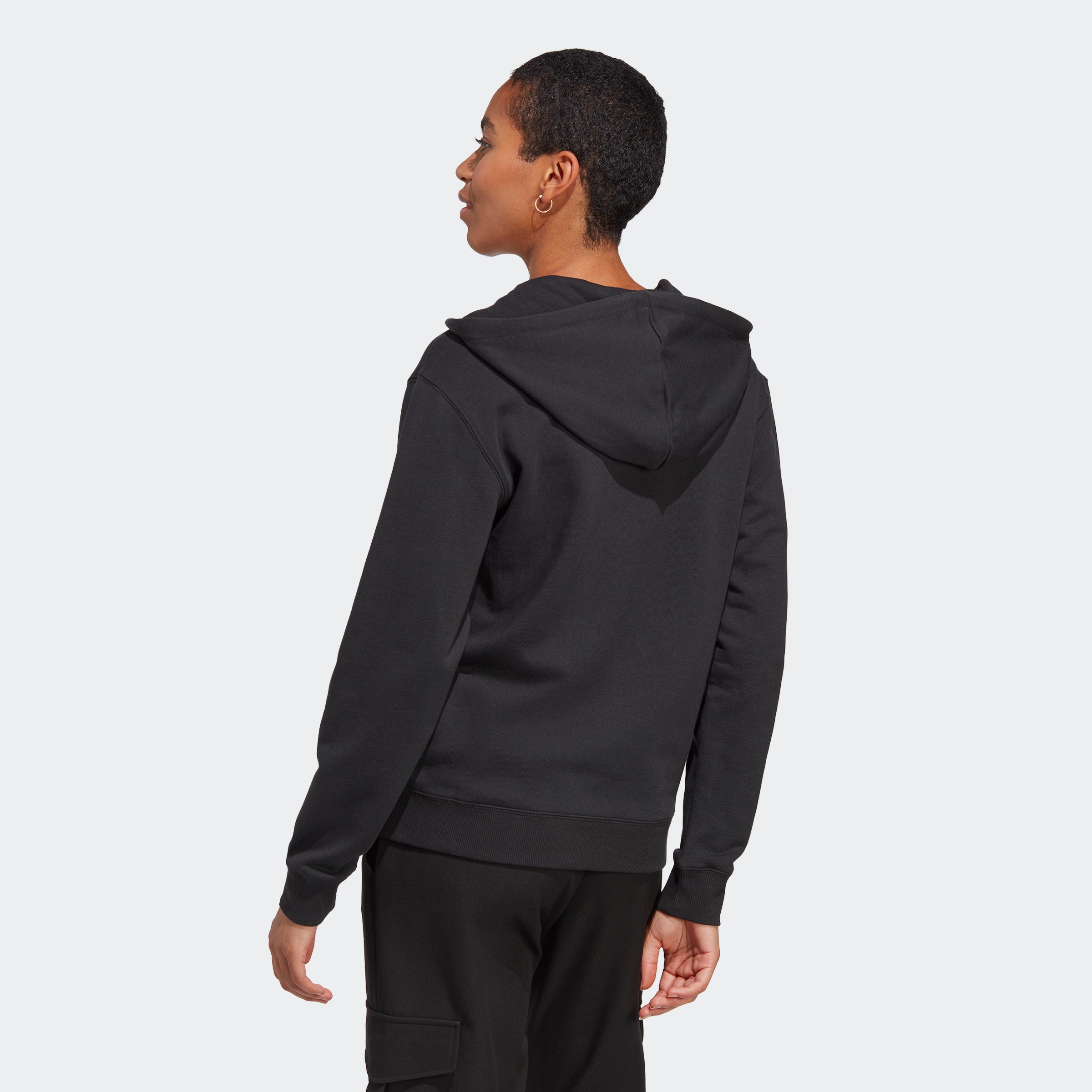 adidas Sportswear Kapuzensweatjacke »ESSENTIALS LINEAR FRENCH TERRY KAPUZENJACKE«