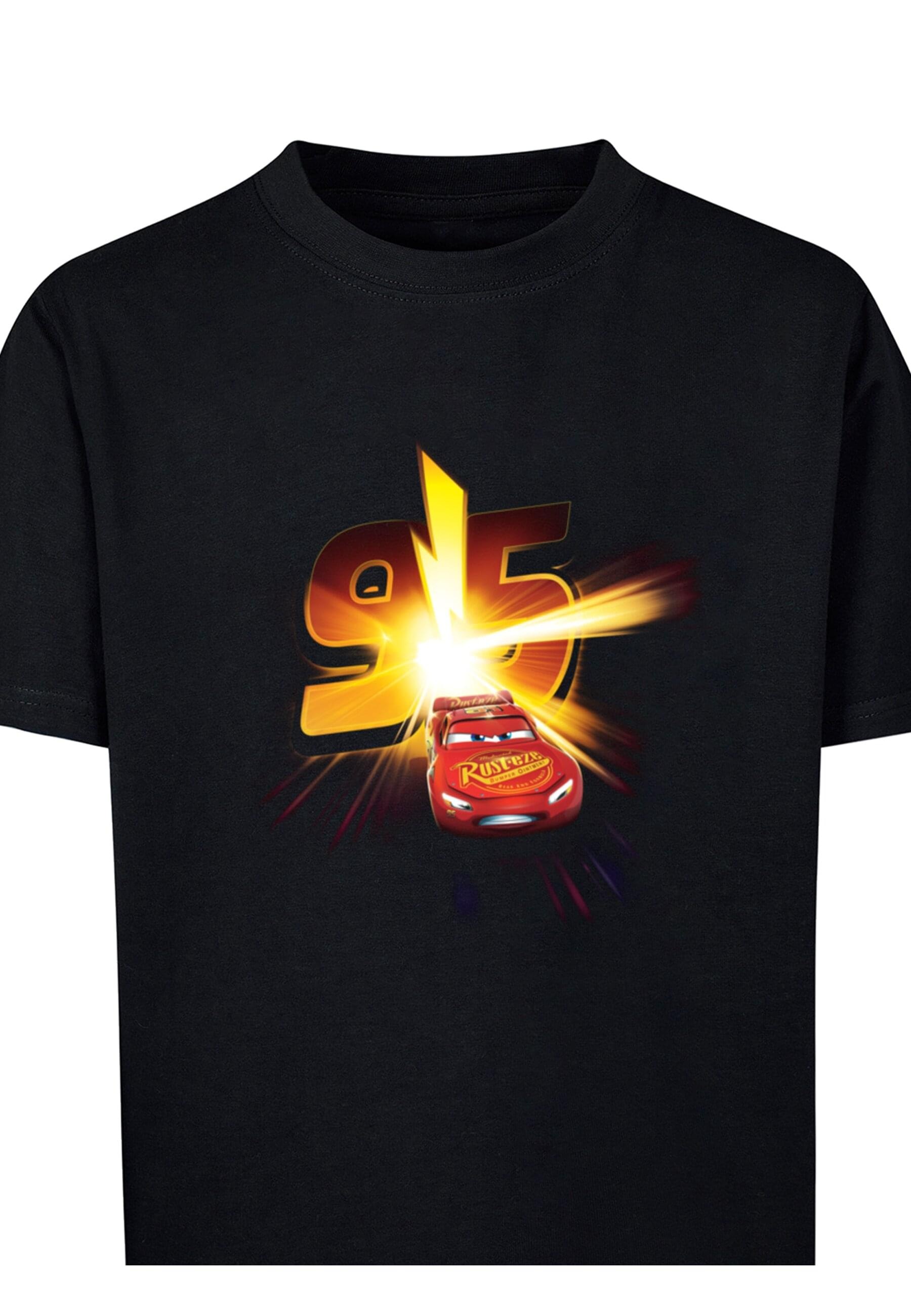 ABSOLUTE CULT T-Shirt »ABSOLUTE CULT Herren Kids Cars - Lightning McQueen Burst T-Shirt«, (1 tlg.)