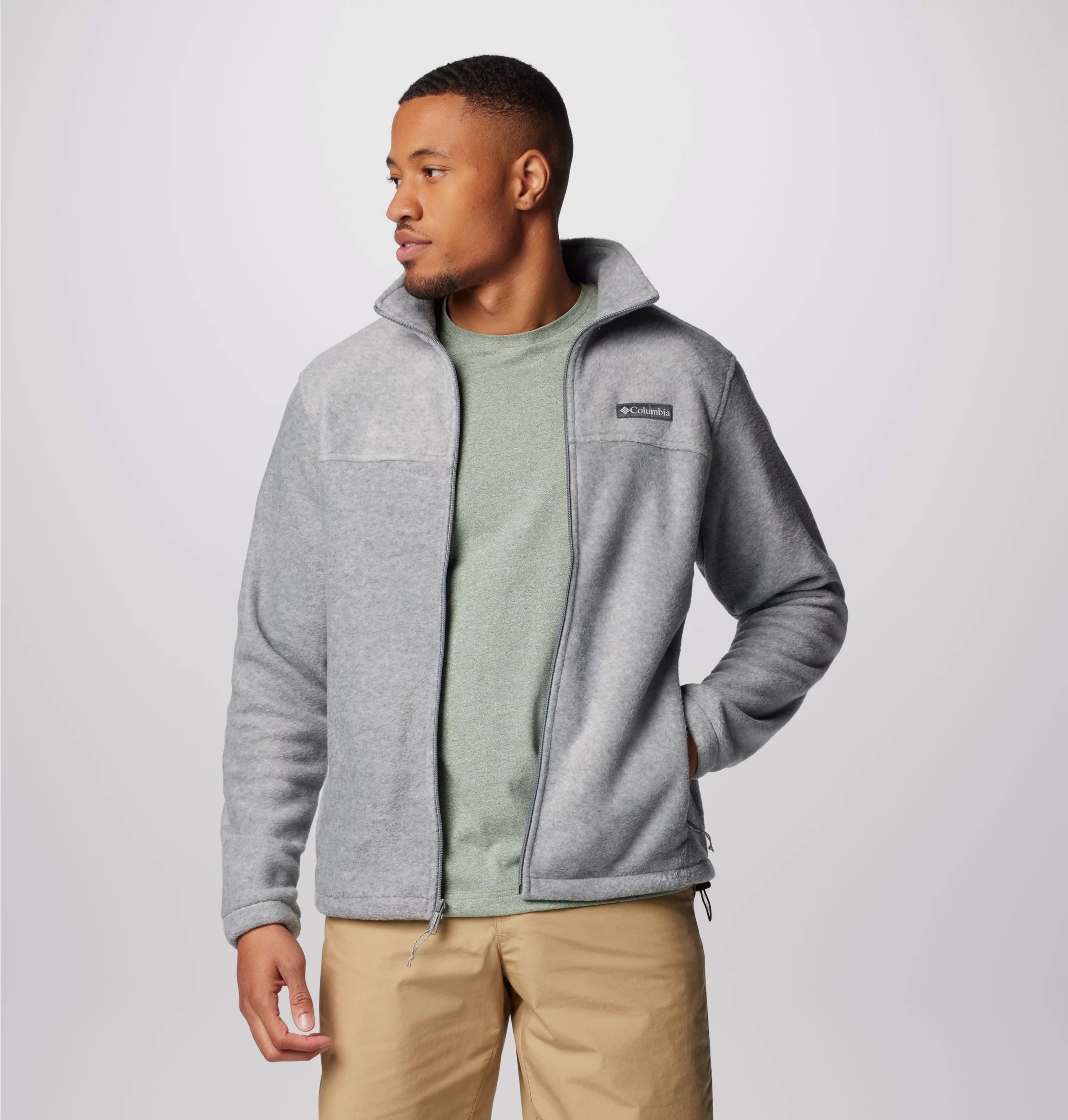 Columbia Fleecejacke »Steens Mountain Full Zip 2.0« mit hohem Stehkragen, wasserabweisend, windabweisend, atmungsaktiv