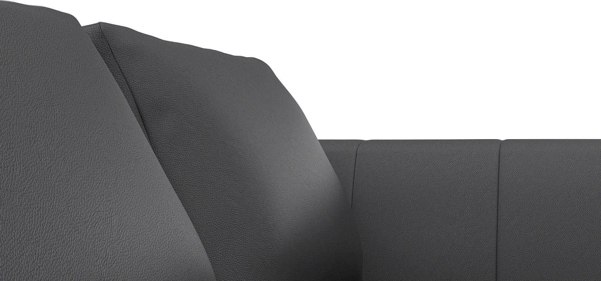 FLEXLUX Ecksofa »Loano, toller Sitzkomfort, L-Form«, modernes Sofa, frei im Raum stellbar, lose Kissen, Kaltschaum im Sitz