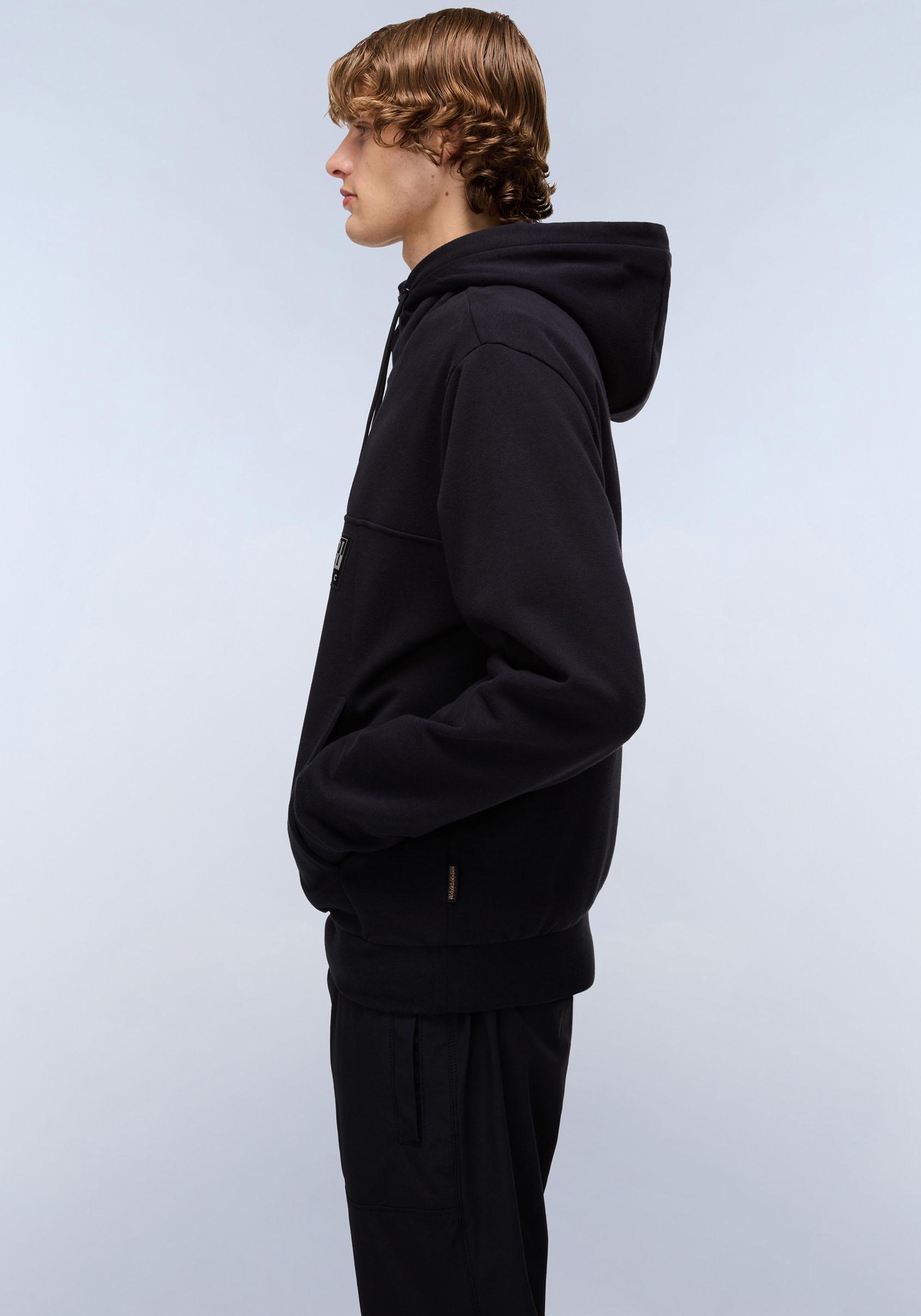 Napapijri Kapuzensweatshirt »BURGEE«, Regular fit mit Kapuze