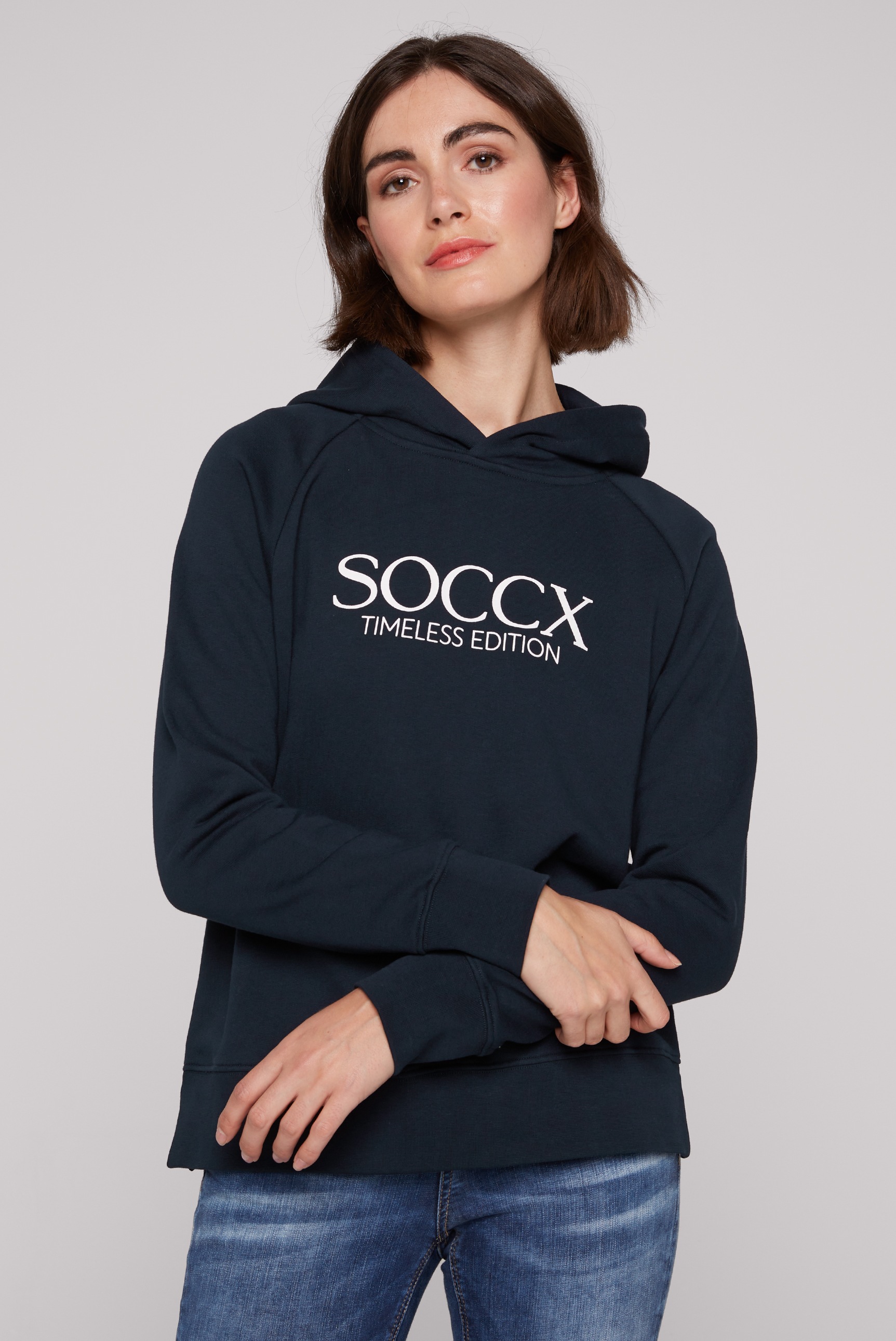 SOCCX Sportinis megztinis su gobtuvu