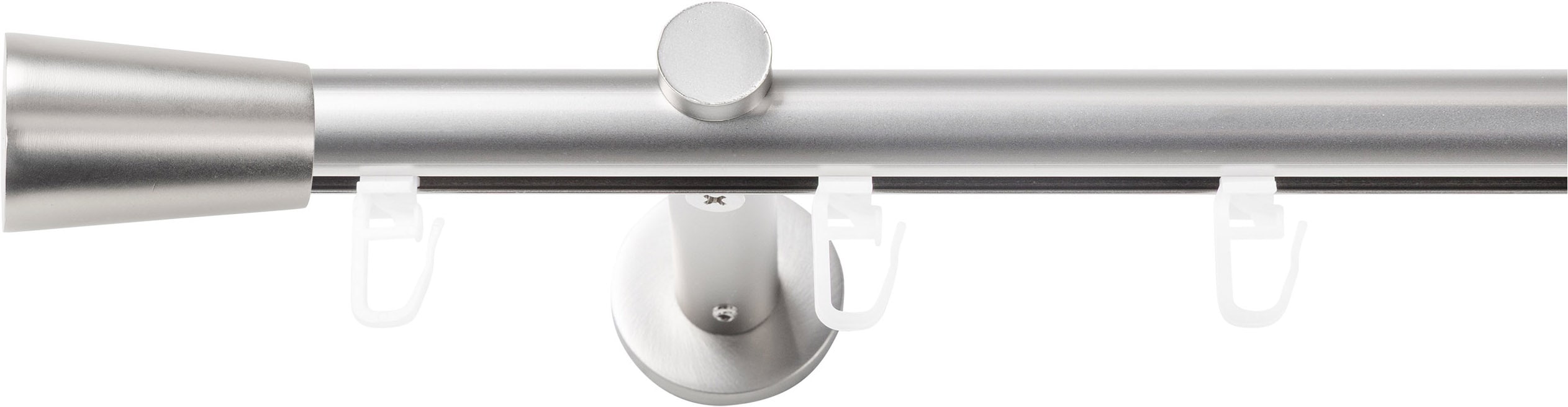 SN DECO GROUP Gardinenstange Ø 19 mm 1 läufig-läufig Fixmaß;kürzbar