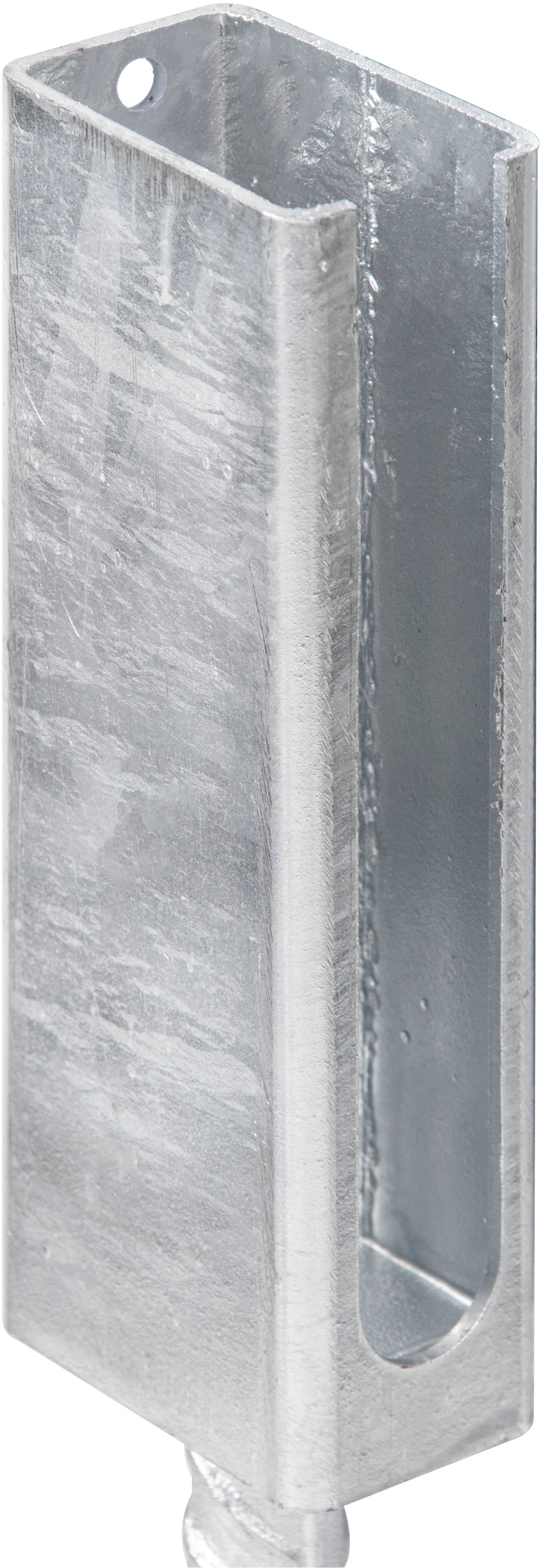 Alberts Pfostenträger, zum Kleben, für Zaunpfosten 60x40 mm für Doppelstabmatten