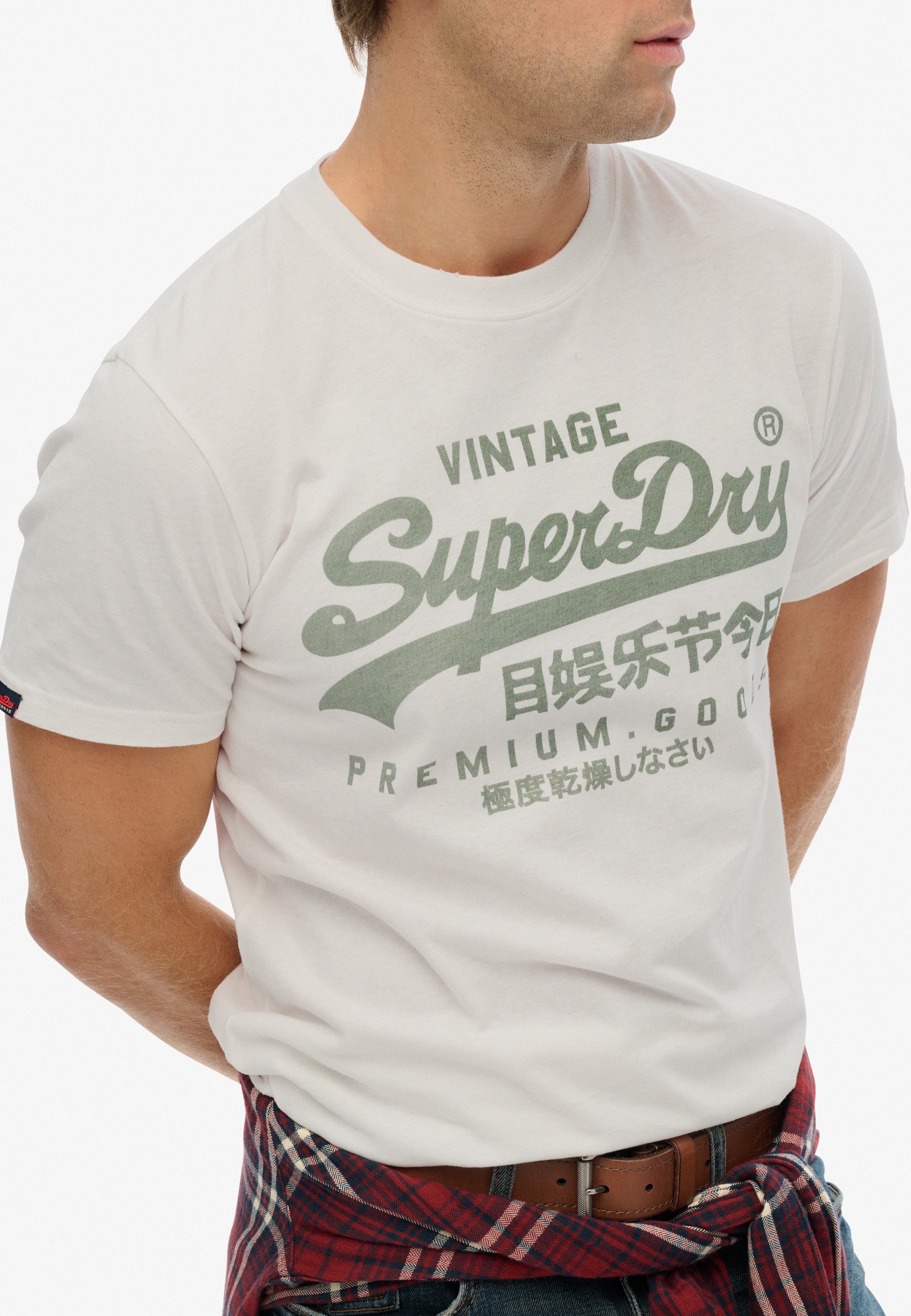 Superdry Rundhalsshirt "VL CLASSIC TEE" günstig online kaufen