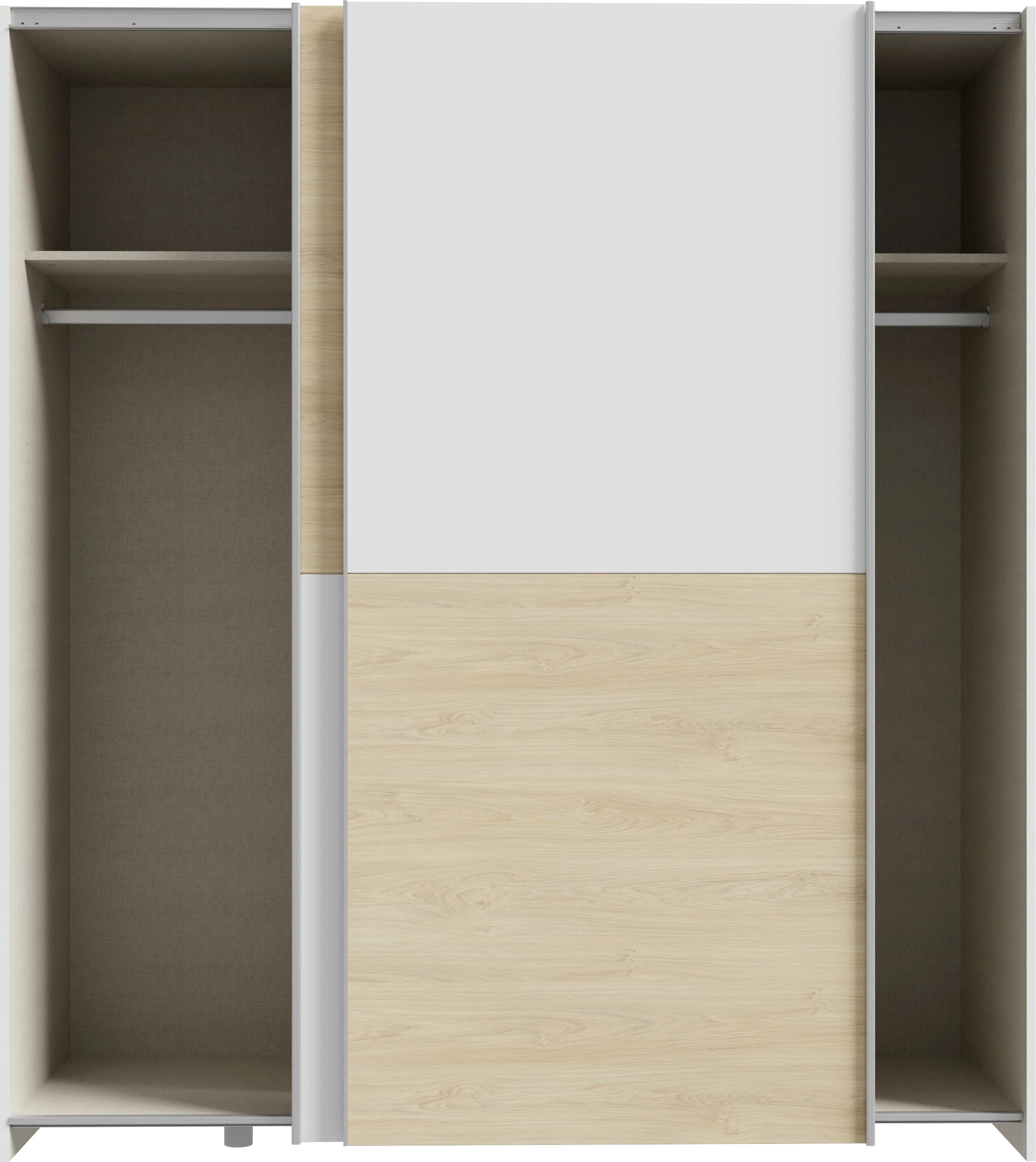 Home affaire Schwebetürenschrank »OTTOs Choice, 2 Schiebetüren, Made in Europe, stabil und zeitlos«, (5 Breiten: 120 -200cm, Höhe ca. 190cm), in verschiedenen Farben und Breiten