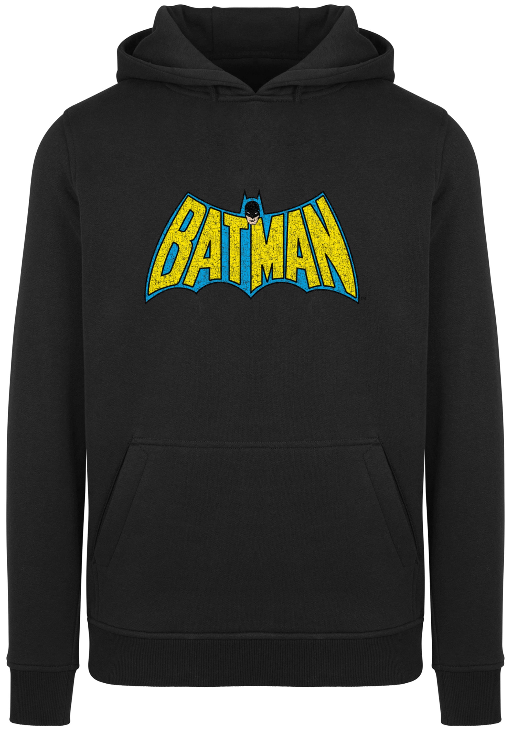 F4NT4STIC Kapuzenpullover »DC Comics Superhelden Batman Crackle Logo«, Print