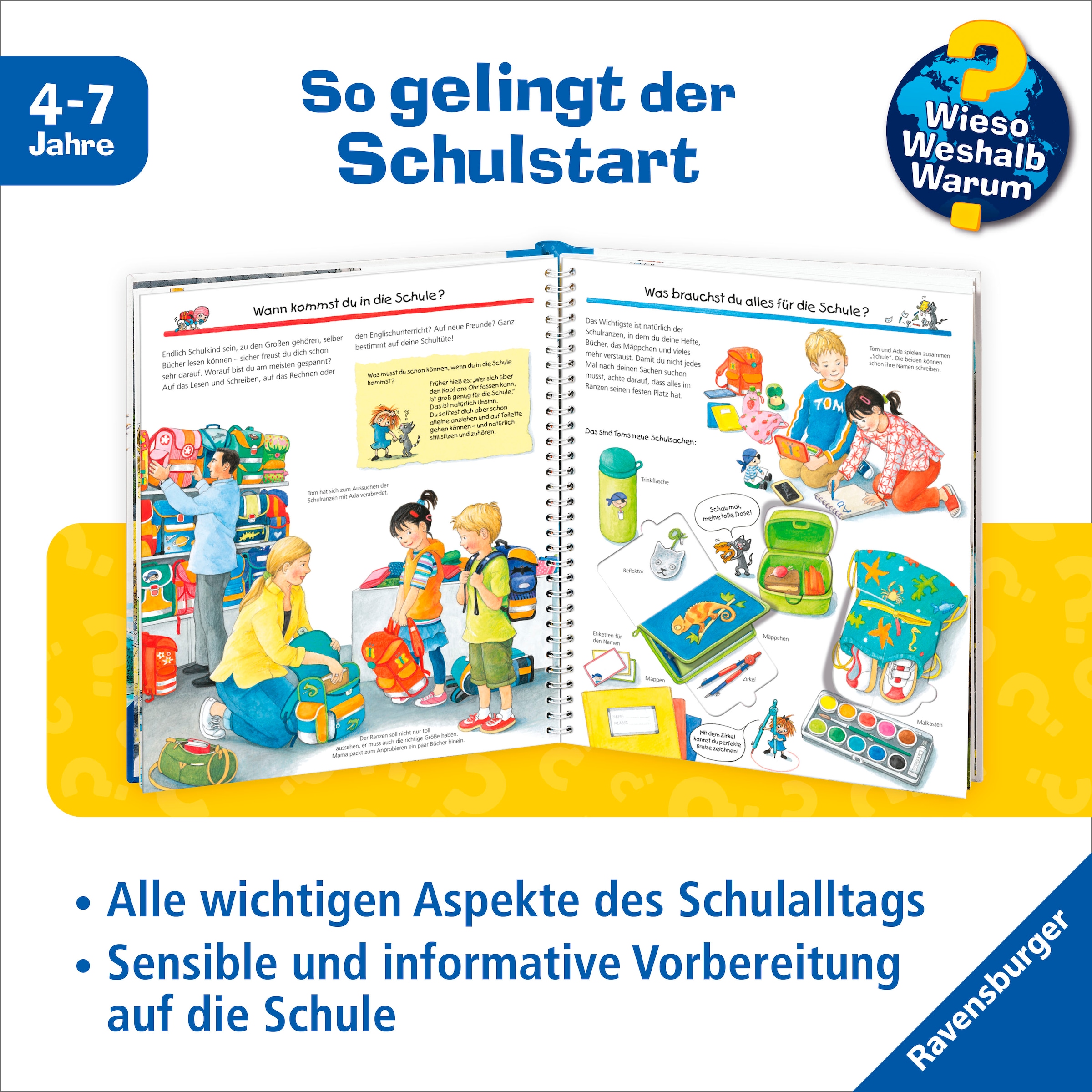 Ravensburger Buch »Wieso? Weshalb? Warum?, Band 14: Ich komme in die Schule«