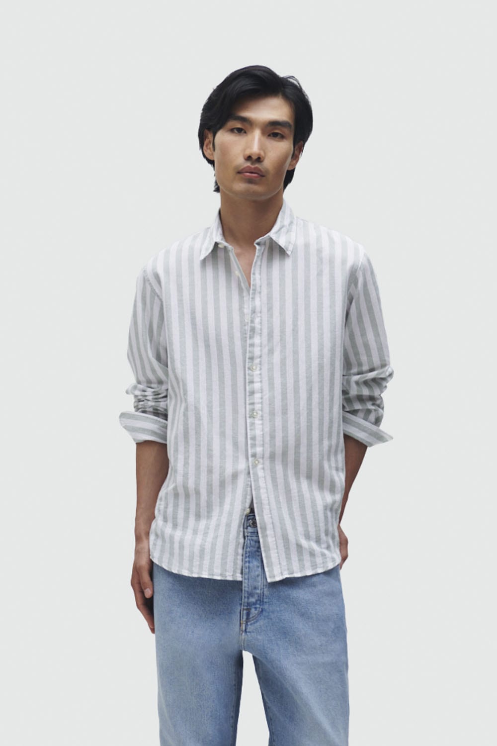 SELECTED HOMME Leinenhemd "NEW-LINEN SHIRT", unifarben günstig online kaufen