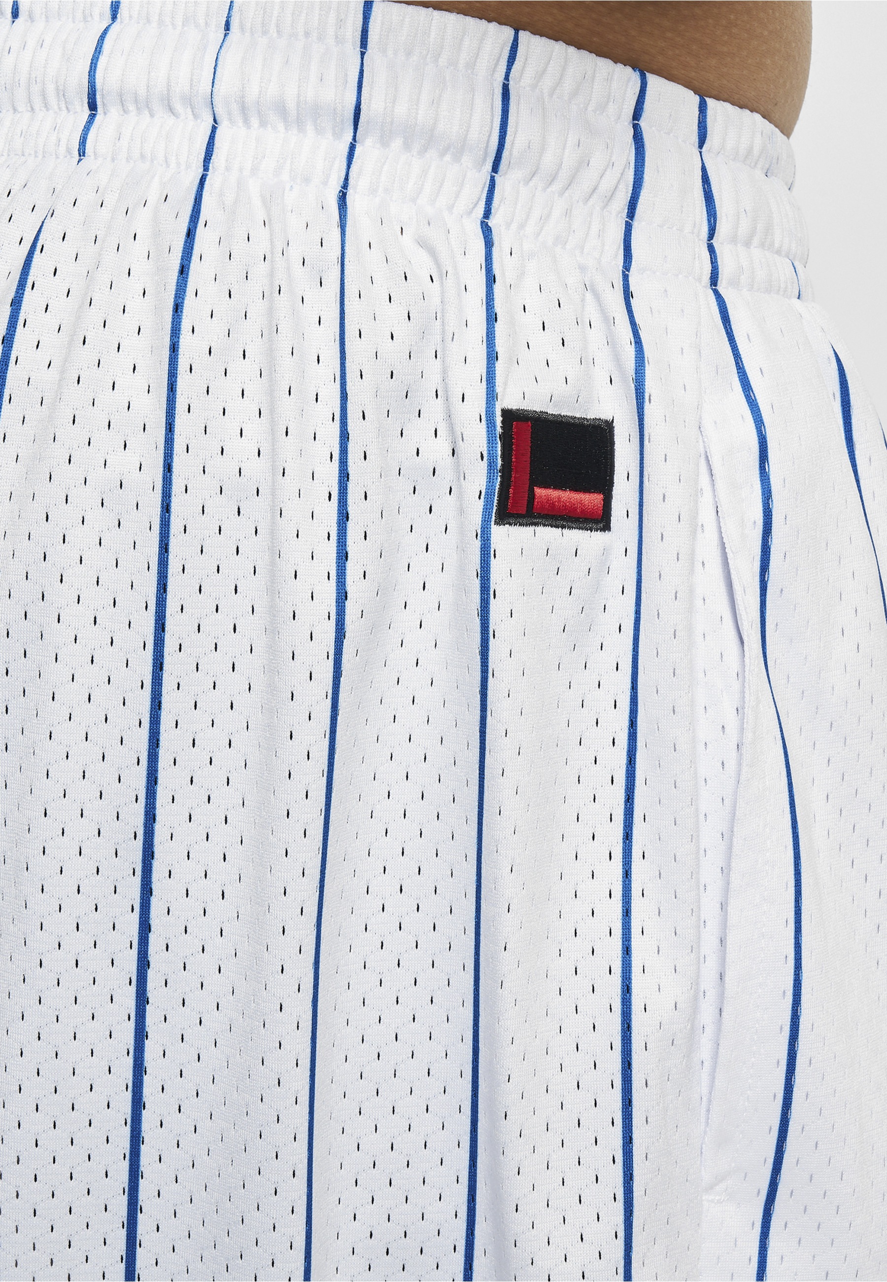 Fubu Shorts »Fubu Herren FM232-013-1 FUBU Retro Pinstripe Shorts«