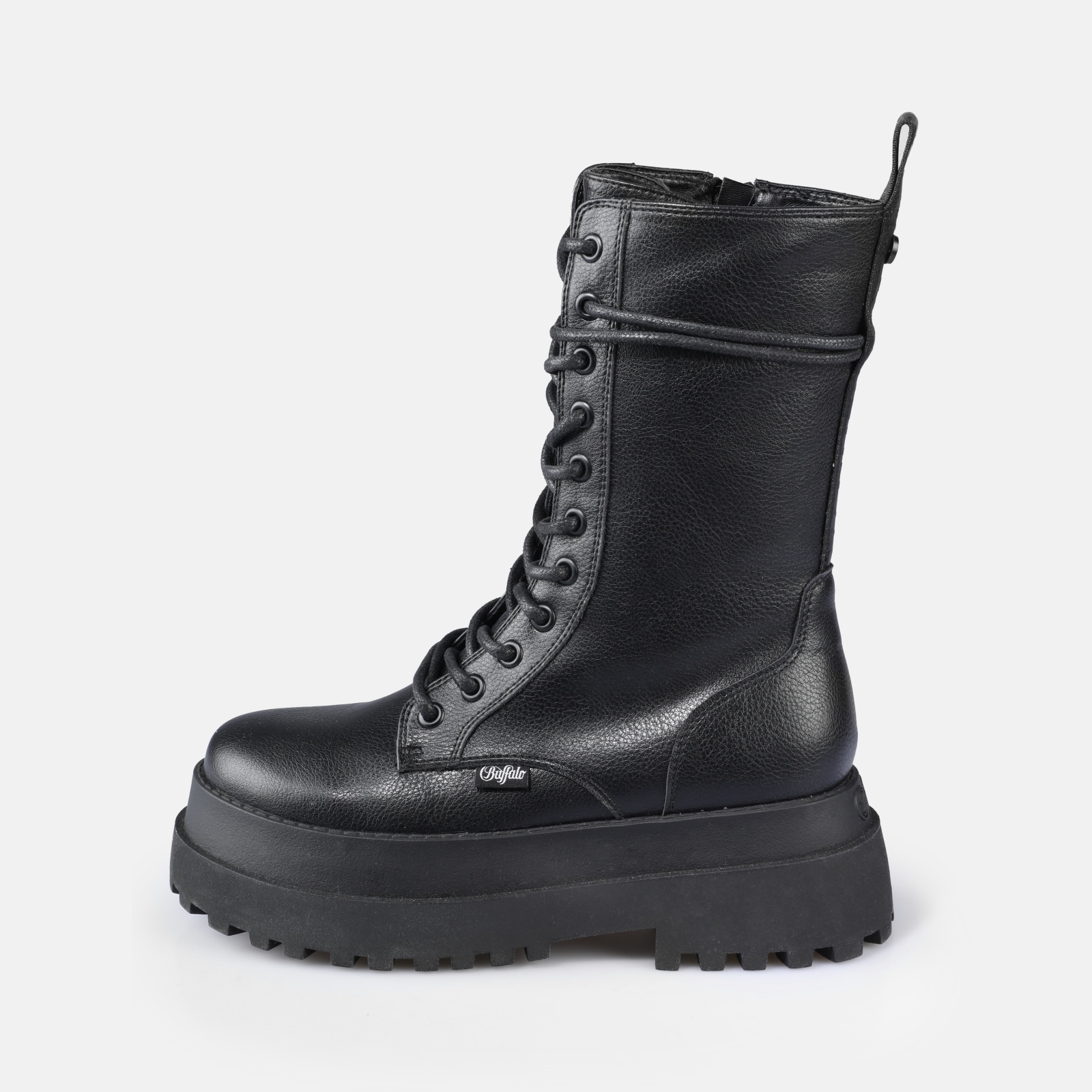 Buffalo Schnürstiefel »PLUTO«  Schnürboots, Plateaustiefel mit Profilsohle