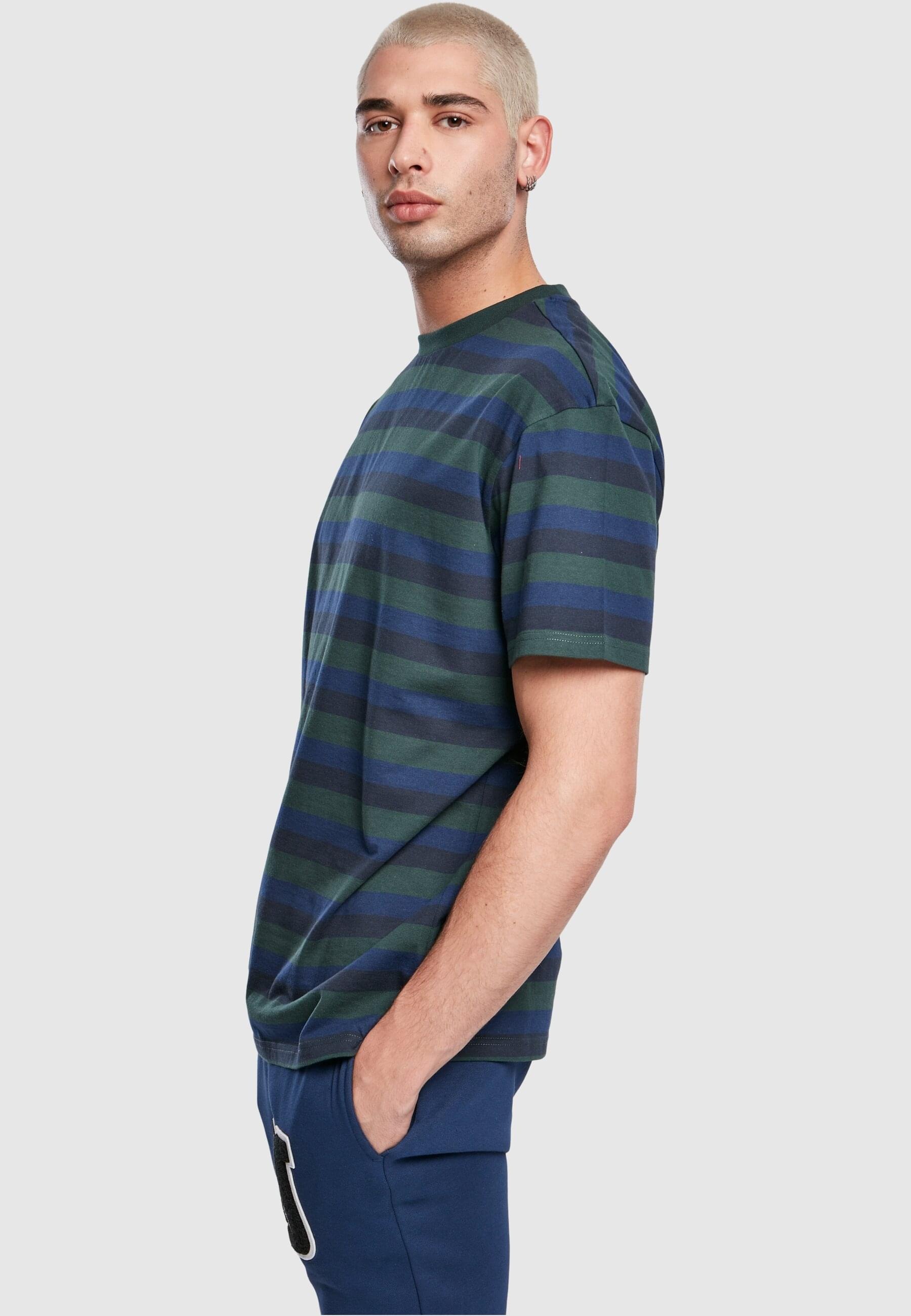 URBAN CLASSICS T-Shirt »Urban Classics Herren College Stripe Tee« 1 Stk.