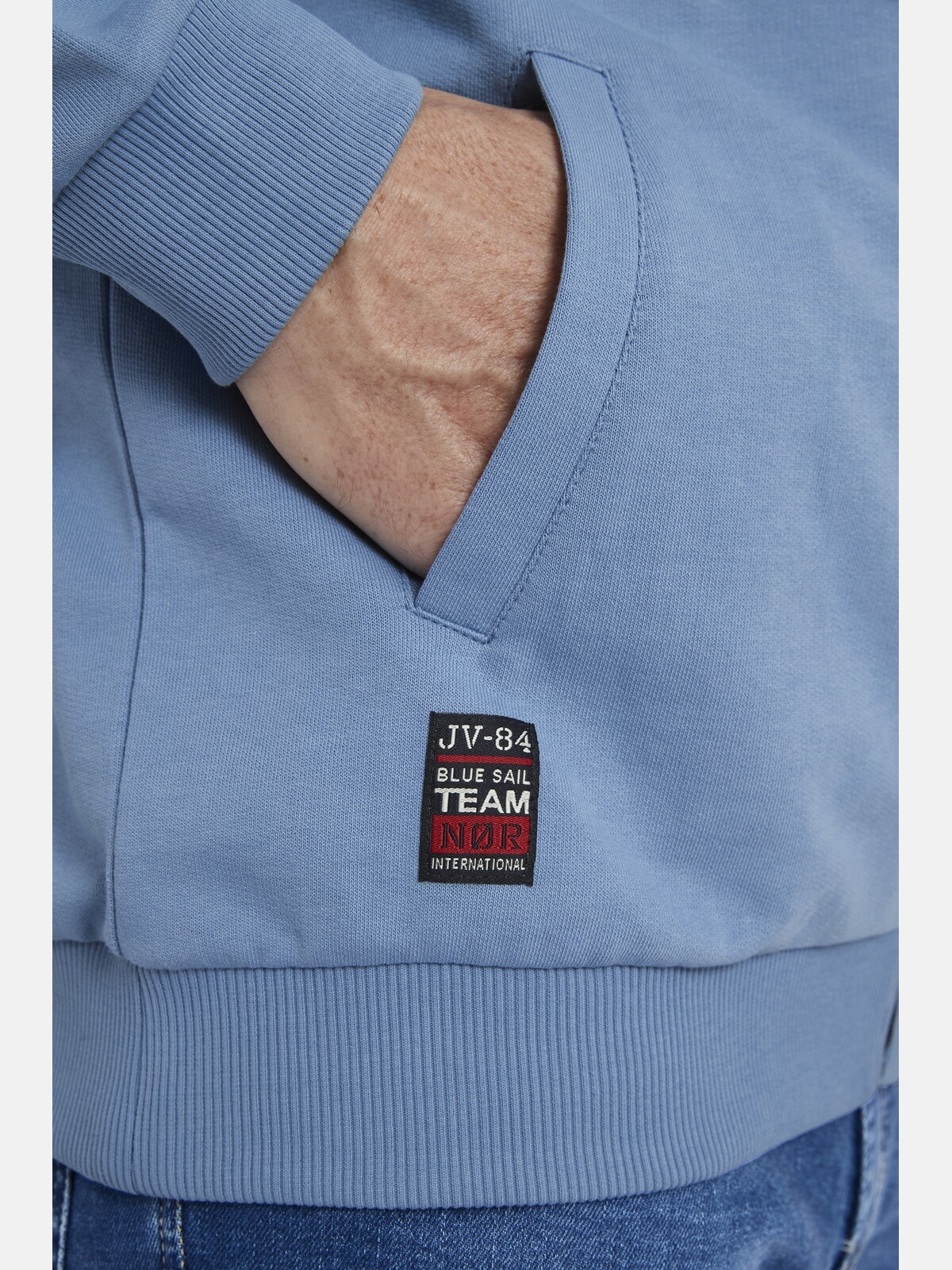 Jan Vanderstorm Kapuzensweatjacke »Sweatjacke HOLVAST«