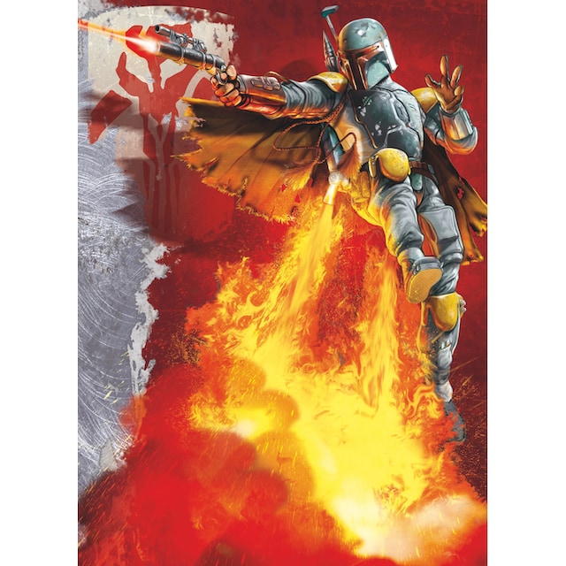 Komar Fototapete »Star Wars Boba Fett«, 184x254 cm (Breite x Höhe),  inklusive Kleister online kaufen | BAUR