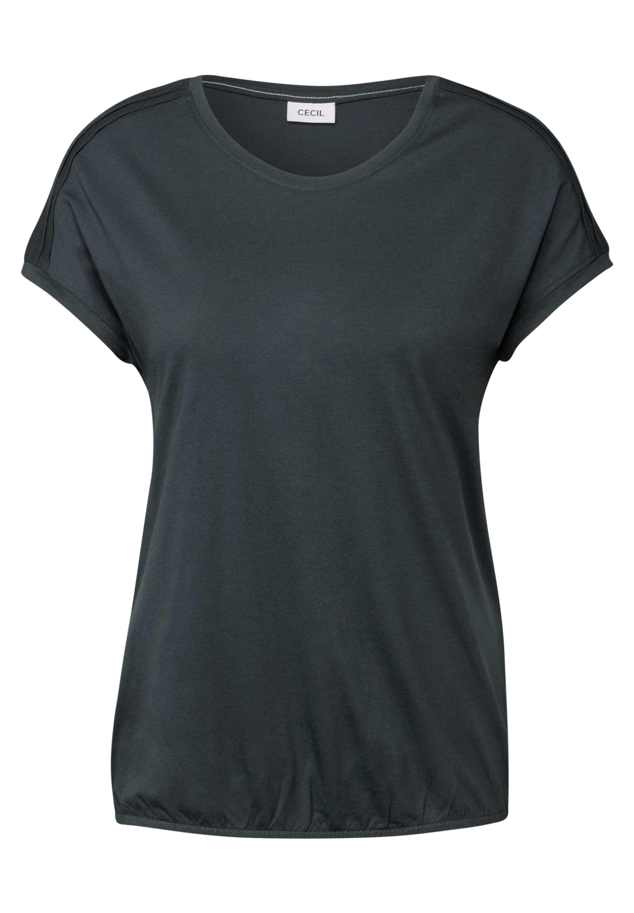 Cecil V-Shirt, mit Elastiksaum