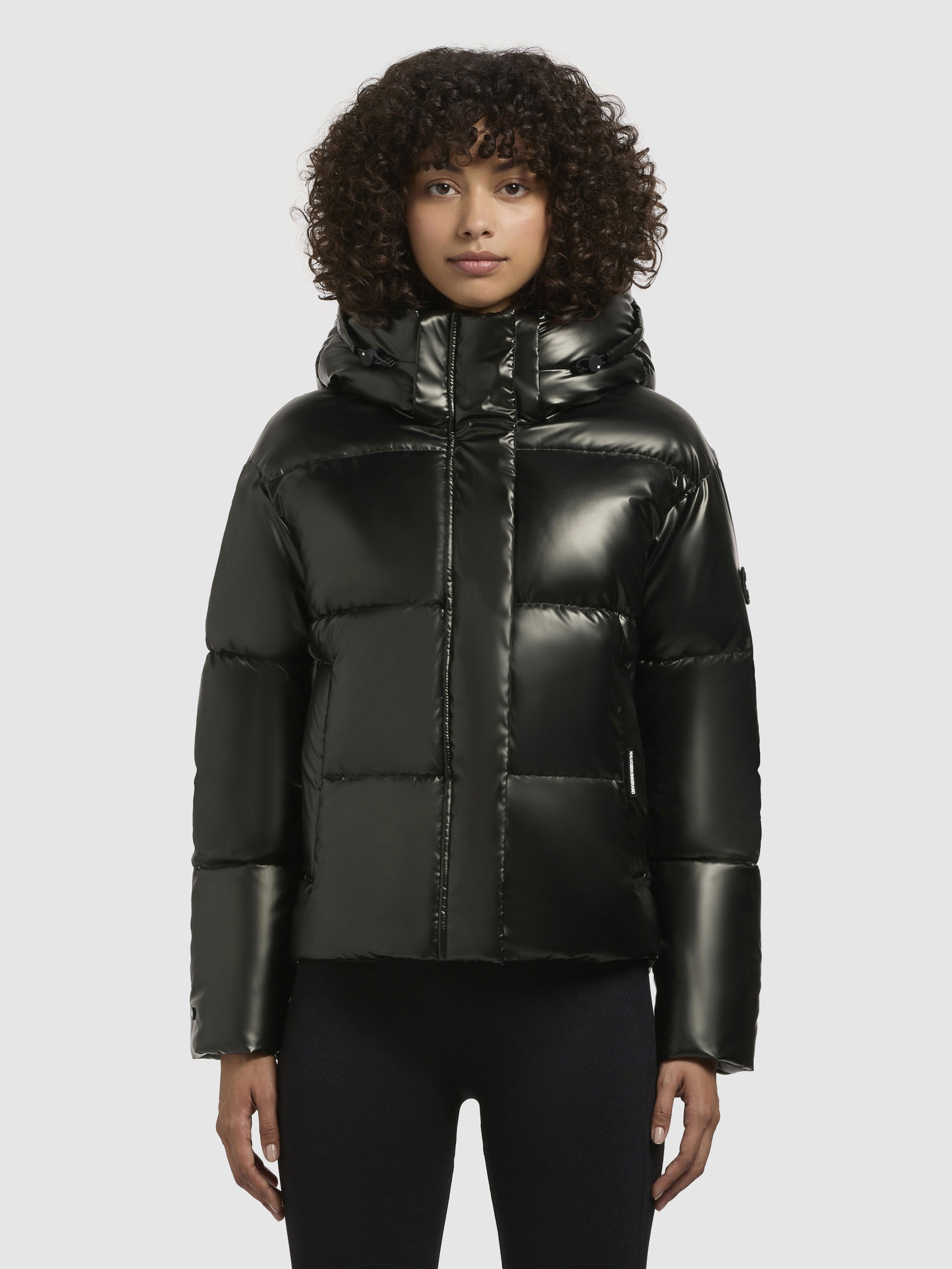 khujo Steppjacke »DEVINA SHINY«, mit Kapuze