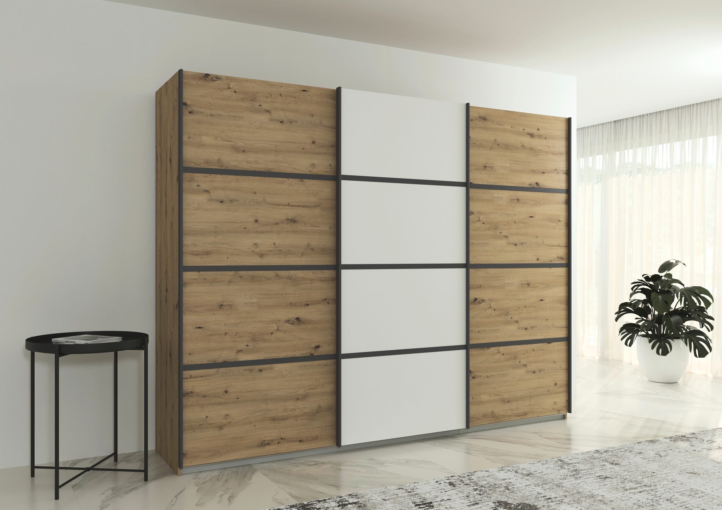 Thumbnail - rauch Kleiderschrank "Schwebetürenschrank OTTO´s Choice Garderobe Schrank TOP ANGEBOT Avola" 3 verschiedene Ausstattunge...