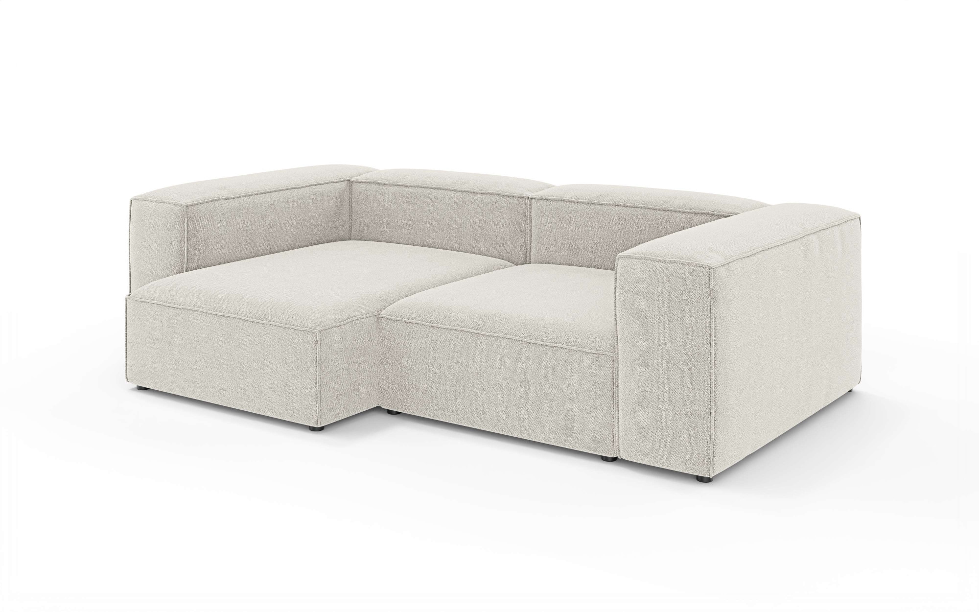 INOSIGN Ecksofa »XL HAILY L-Form, Modularsofa extra tief, Maße B/T/H: 260/160/72 cm«, als Modul oder separat verwendbar, für individuelle Zusammenstellung