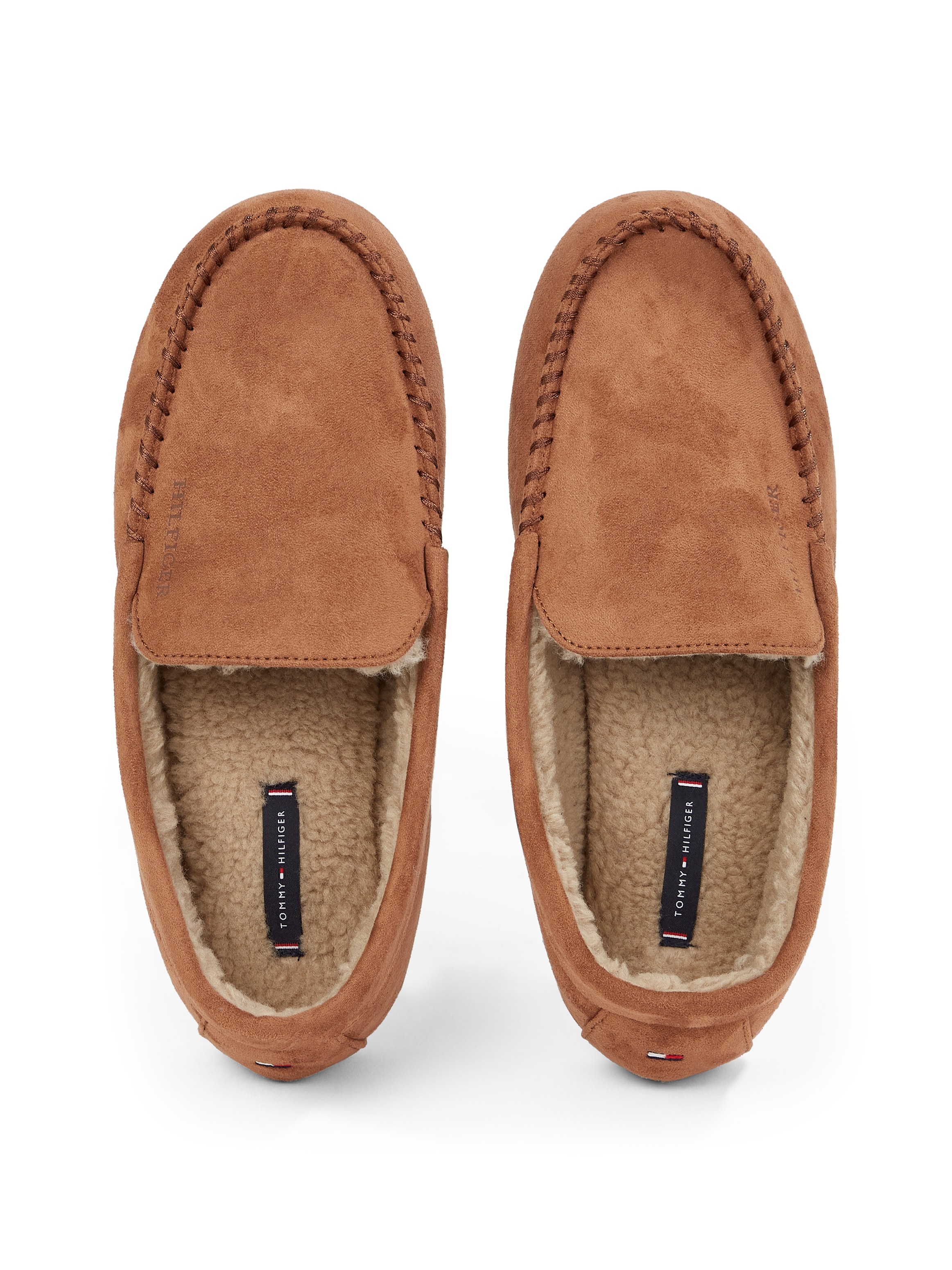 Tommy Hilfiger Hausschuh »HILFIGER DRIVER HOUSE SHOE«, Casualmode, Schlupfschuh, Slipper im Mokassin-Style