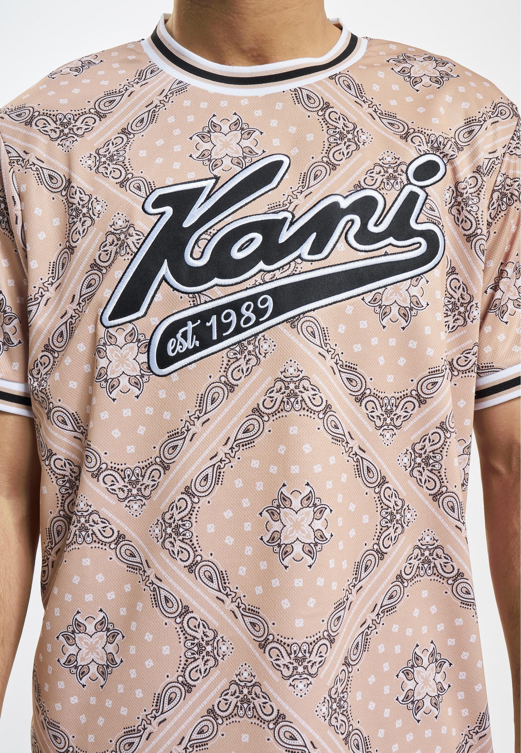 Karl Kani T-Shirt »Karl Kani Herren KM232-008-2 KK Varsity Paisley Mesh Tee«, (1 tlg.)