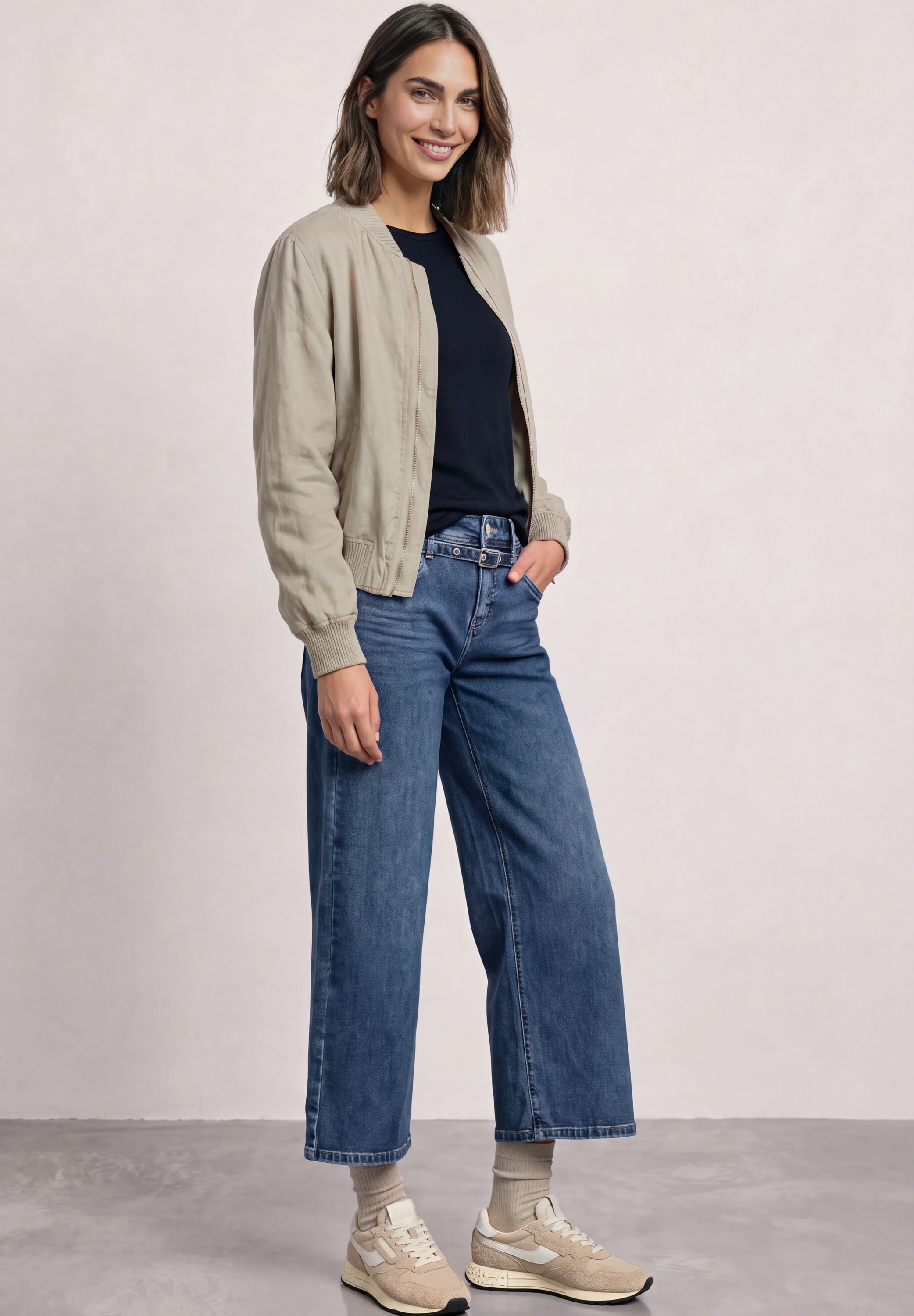 STREET ONE Loose-fit-Jeans in 7/8-Länge