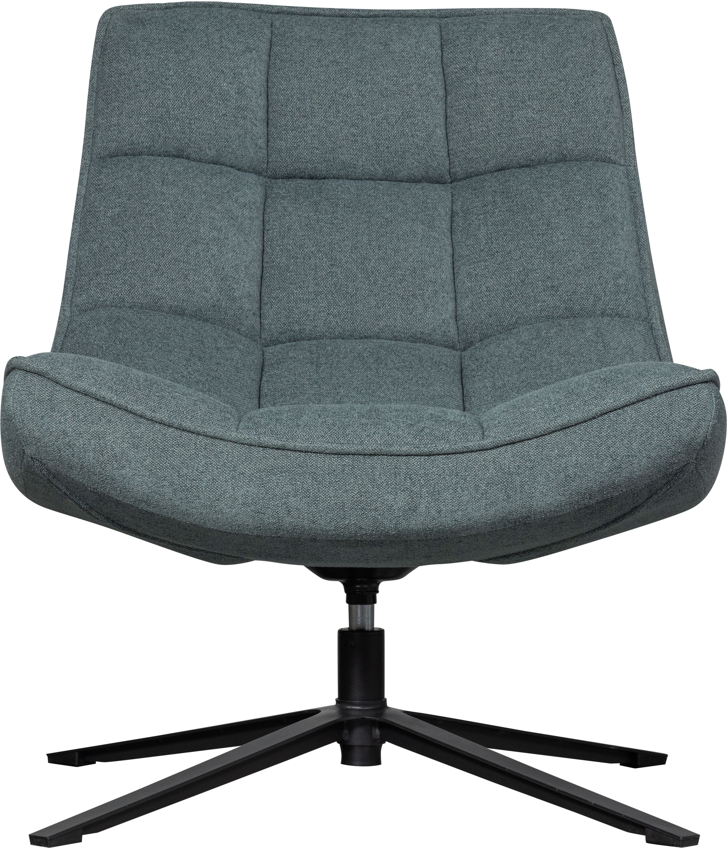 WOOOD Drehsessel »Maudi«, Metallgestell, gepolstert mit gewebtem Stoff, H 84 cm x B 74 cm