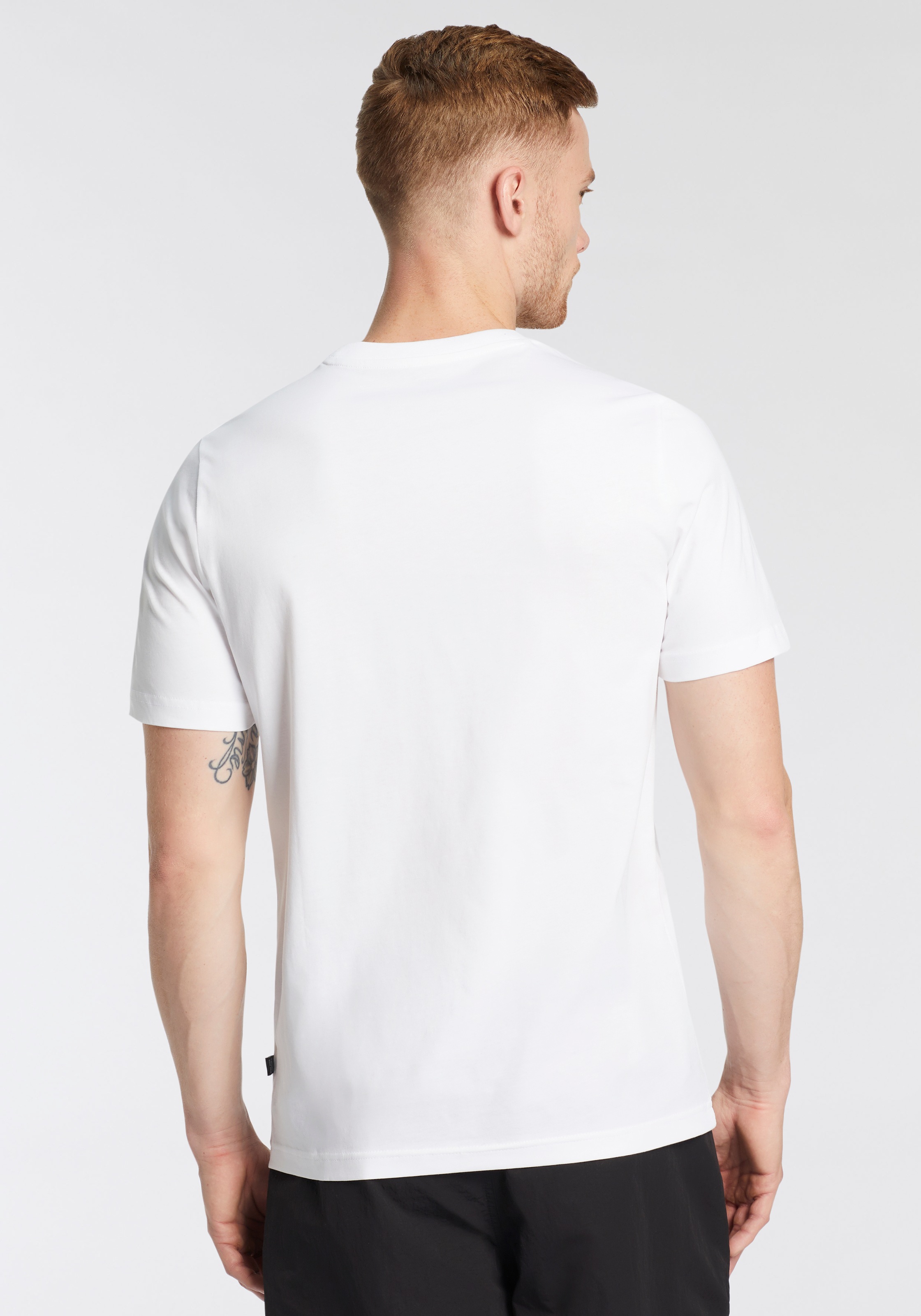 PUMA T-Shirt »ESS+ LOGO LAB CAT TEE«