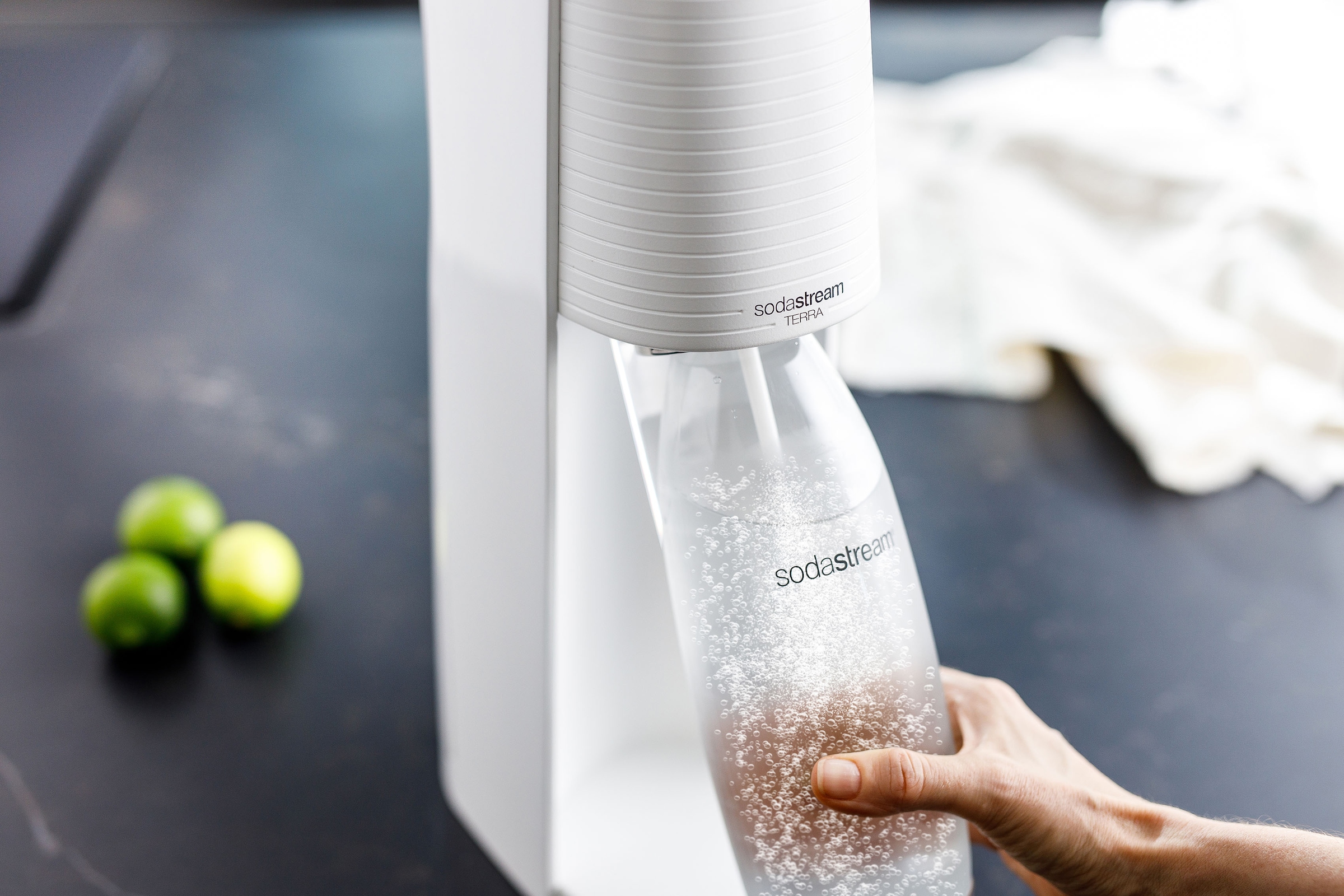 CQC, spülmaschinenfeste SodaStream 1x Rechnung »TERRA«, | Kunststoff-Flasche per 1L CO2-Zylinder BAUR inkl. 1x Wassersprudler