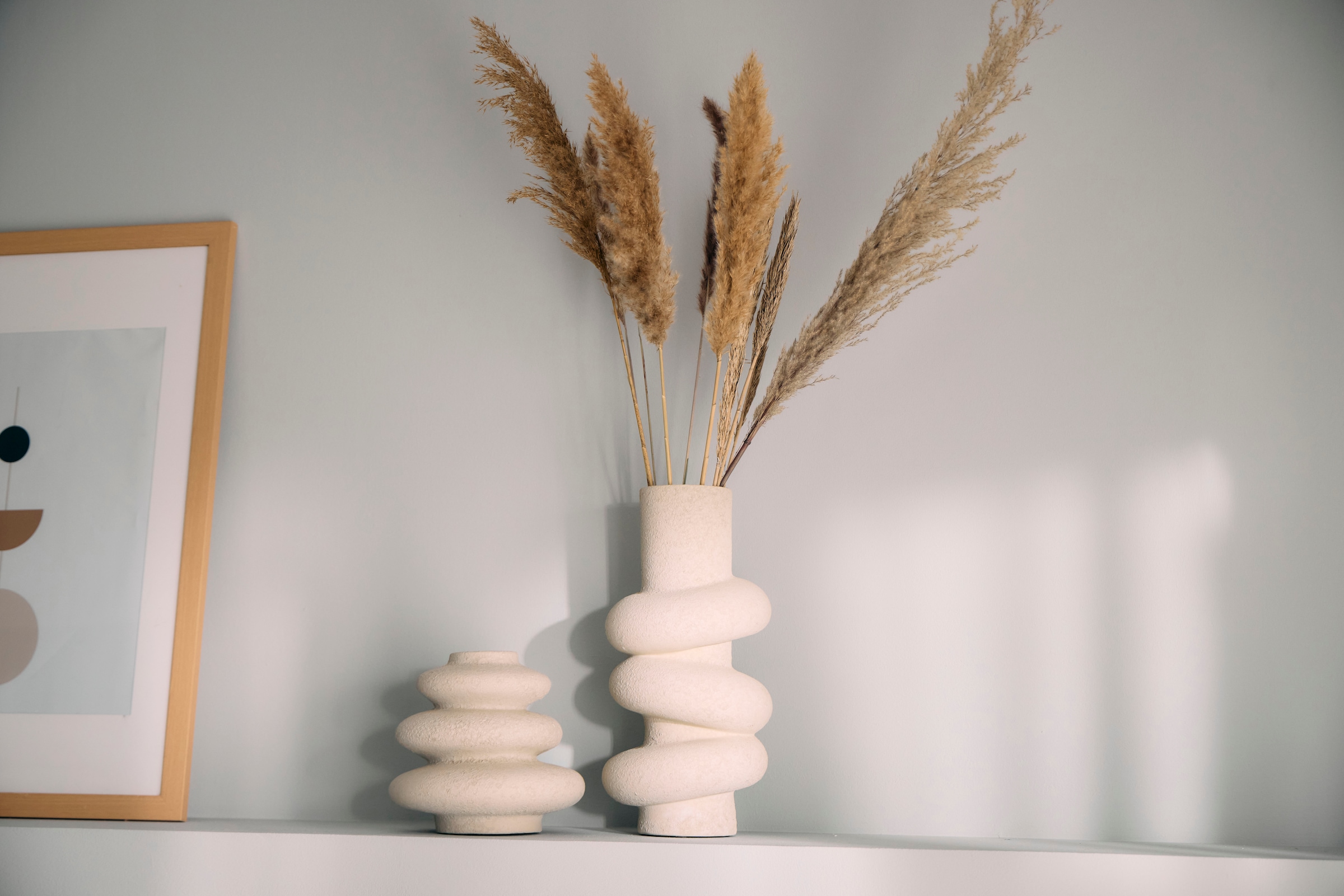 homsy by Ana Johnson Tischvase »Floriva, 21x20cm, strukturierte, matte Oberfläche« hochwertige Keramik aus einer traditionellen Manufaktur,Made in Europe