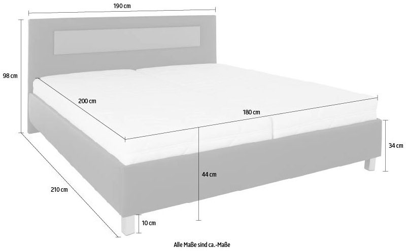 Westfalia Schlafkomfort Polsterbett