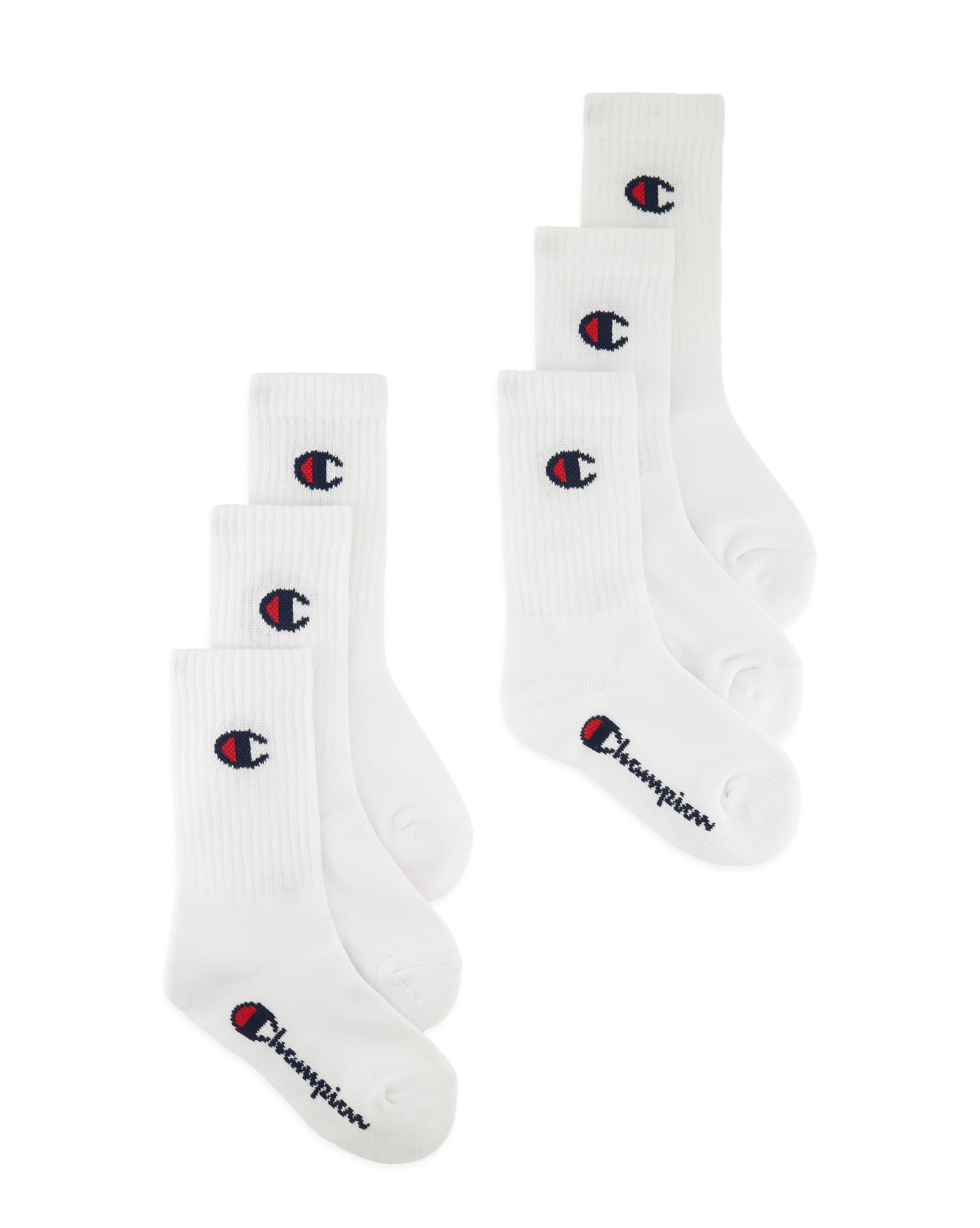 Champion Sportsocken Packung, 6 Stk. tlg. für Kinder, 6er-Pack, mit sportlichem Stil