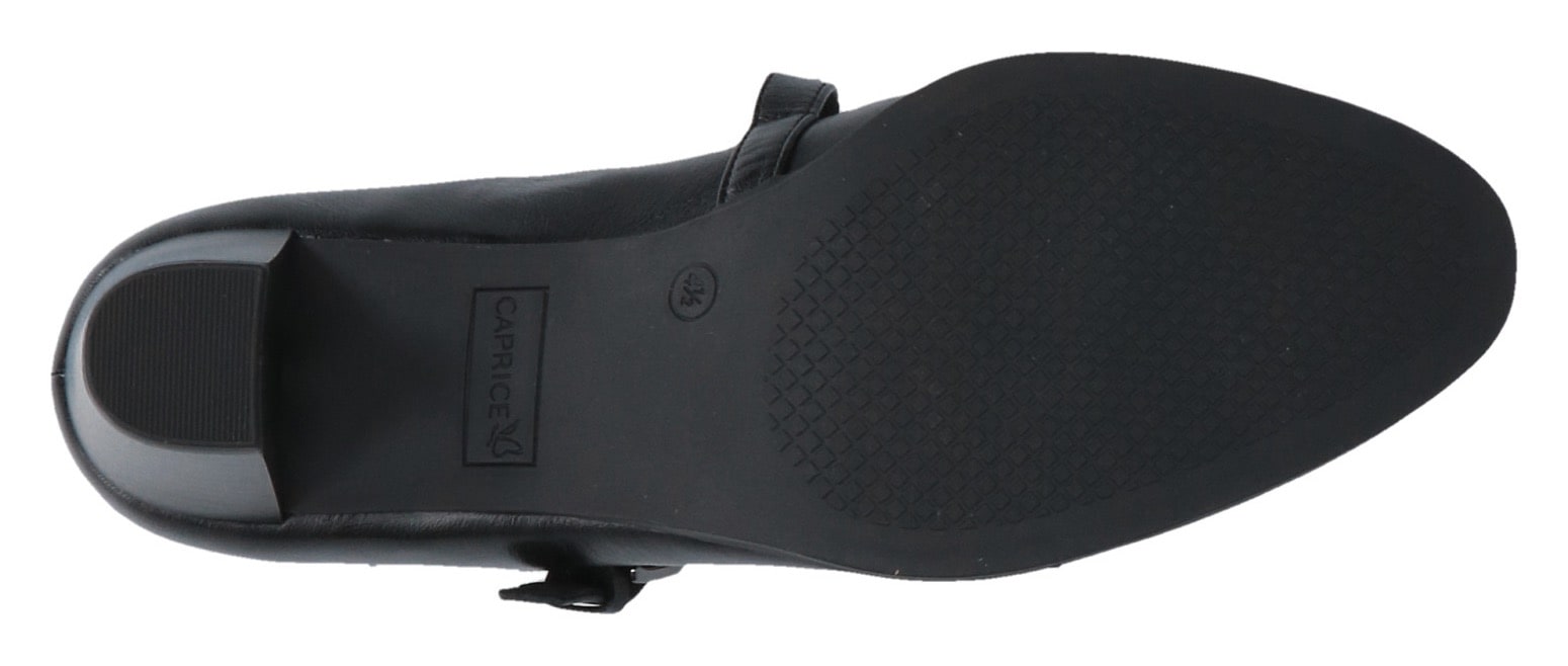 Caprice Spangenpumps, Blockabsatz, Festtagsmode, Pumps, in bequeme Weite