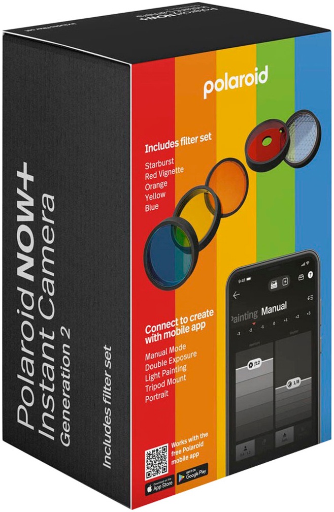 Polaroid Sofortbildkamera »Now+ Gen 2«, Polykarbonat-Harz, Bluetooth